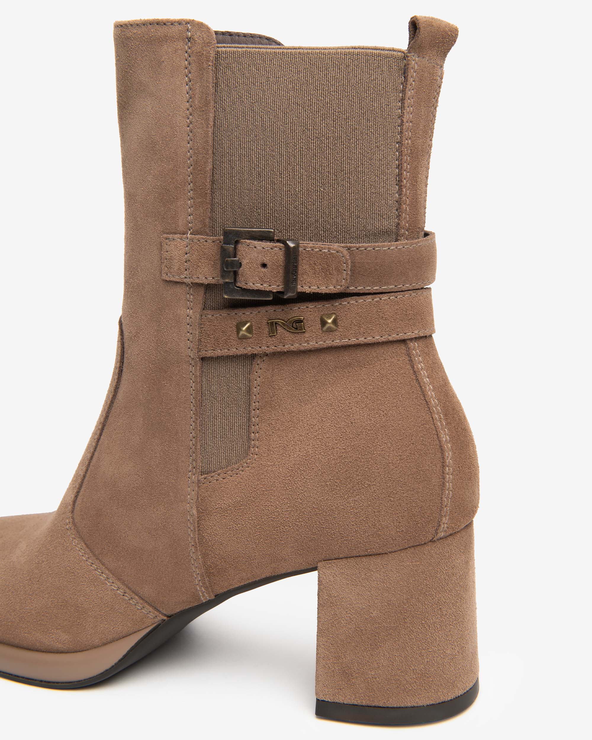 NeroGiardini Bottines Femme Daim Talon 60 mm