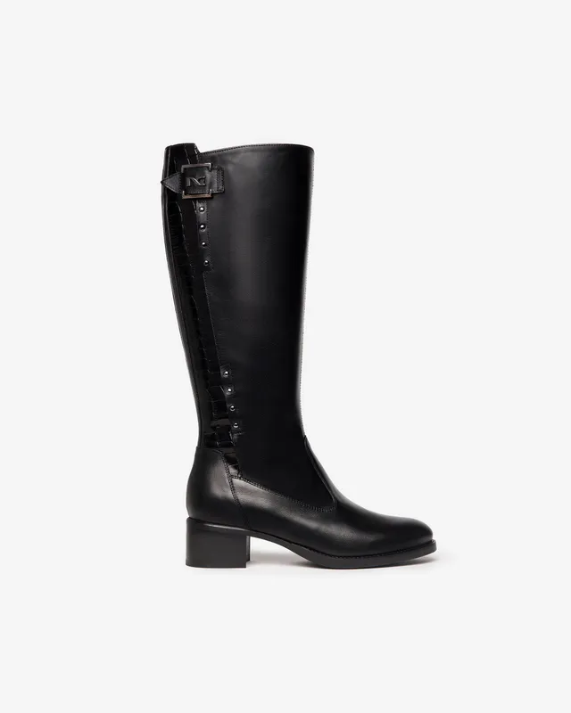 Nerogiardini Bottes Femme bottes cuir DryGo hiver
