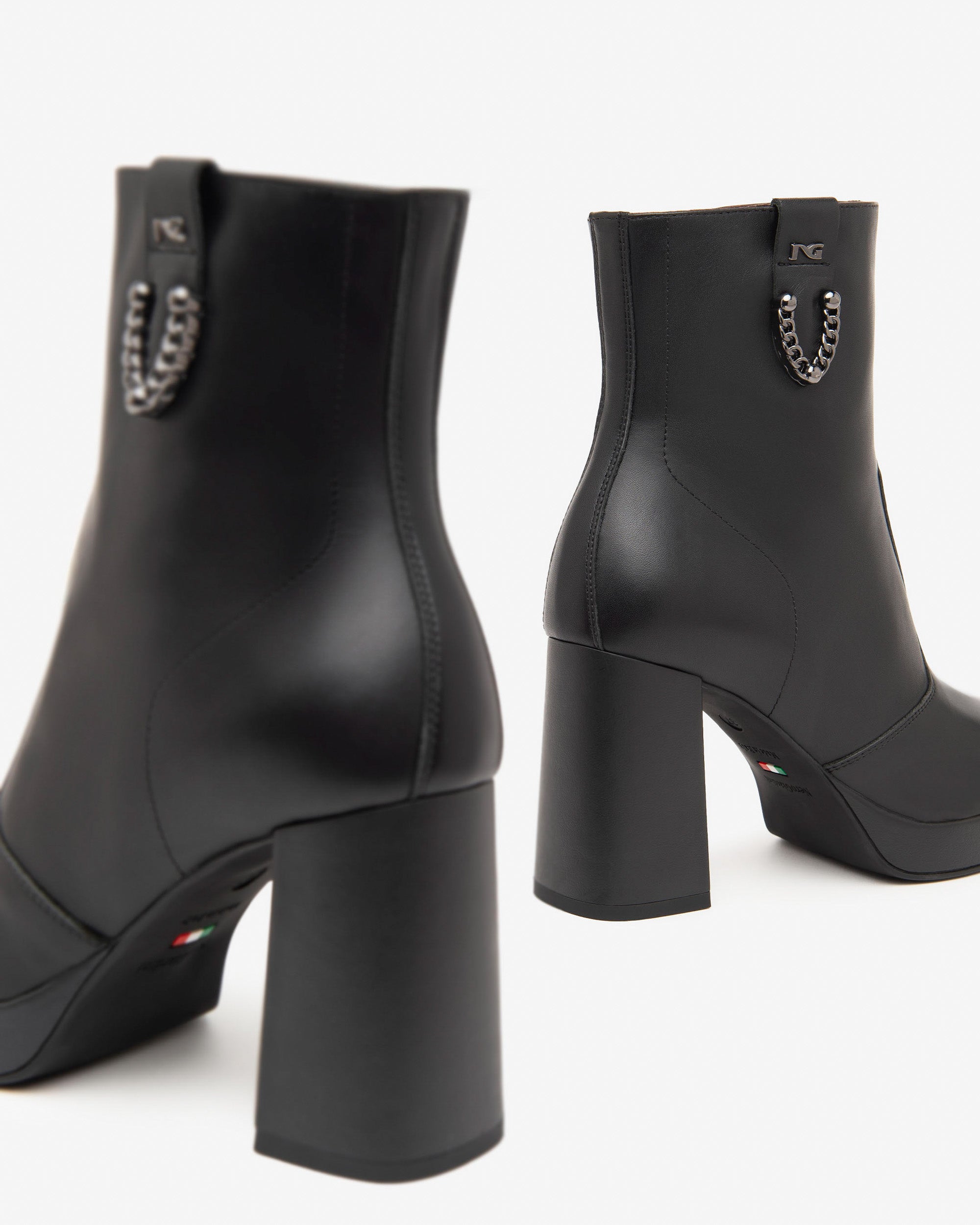 NeroGiardini Bottines femme cuir confort ville