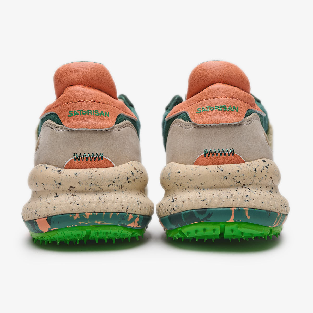 Satorisan Chacrona Linen Diving Green M baskets lin homme 40-47