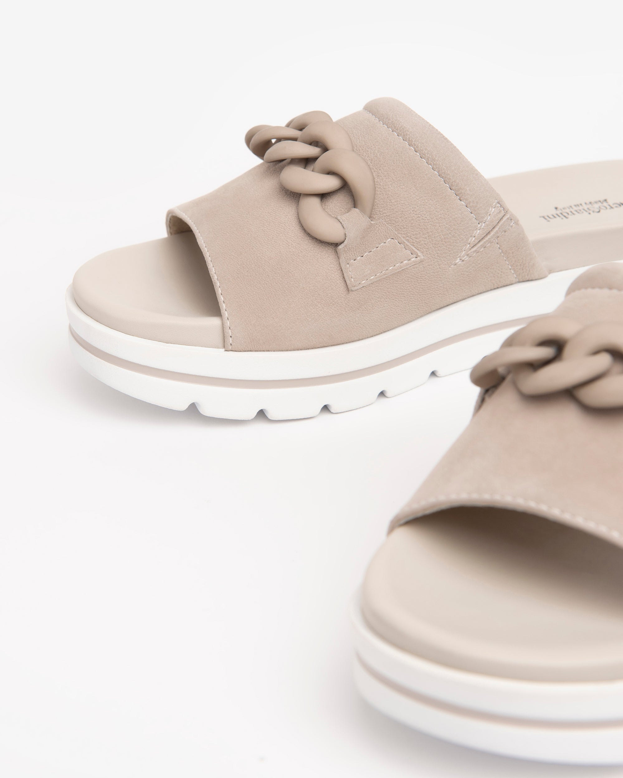 NeroGiardini Mules Femme Cuir Nubuck Chaîne 38