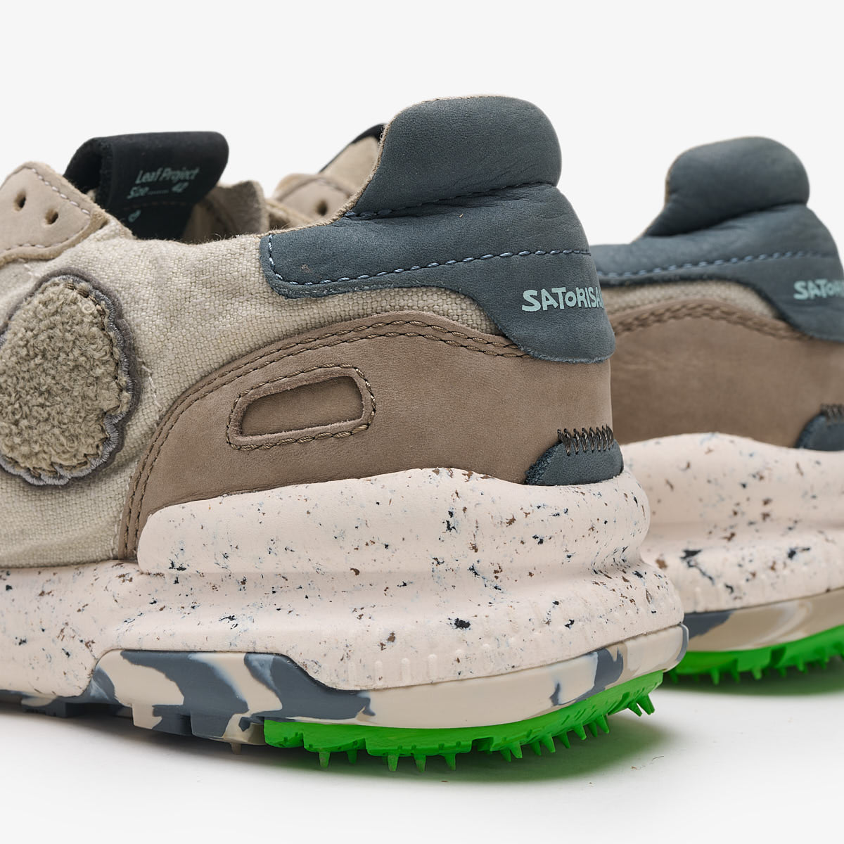 Satorisan Chacrona Linen baskets Light Grey lin homme