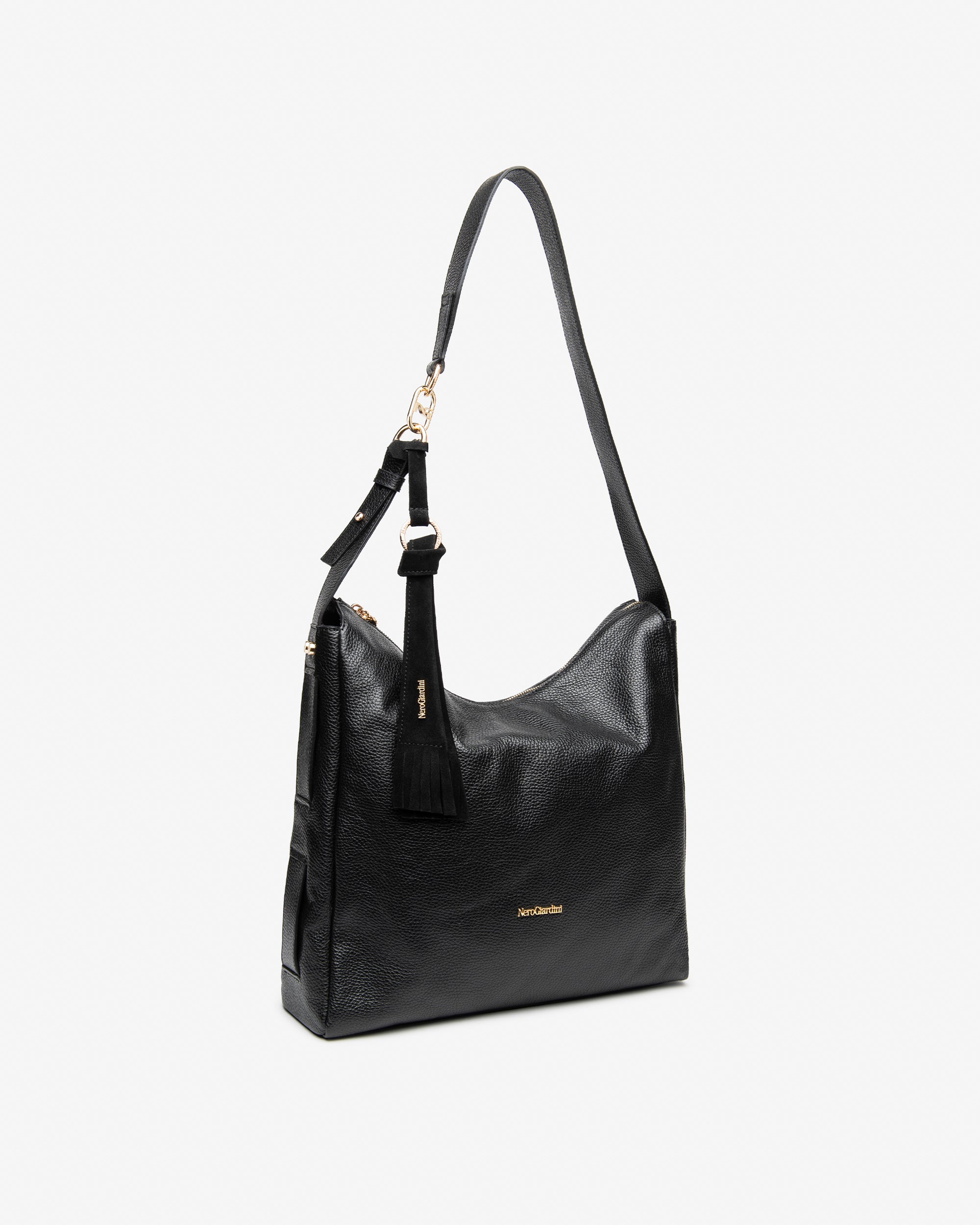 NeroGiardini Sacs Besace Femme Cuir Hobo
