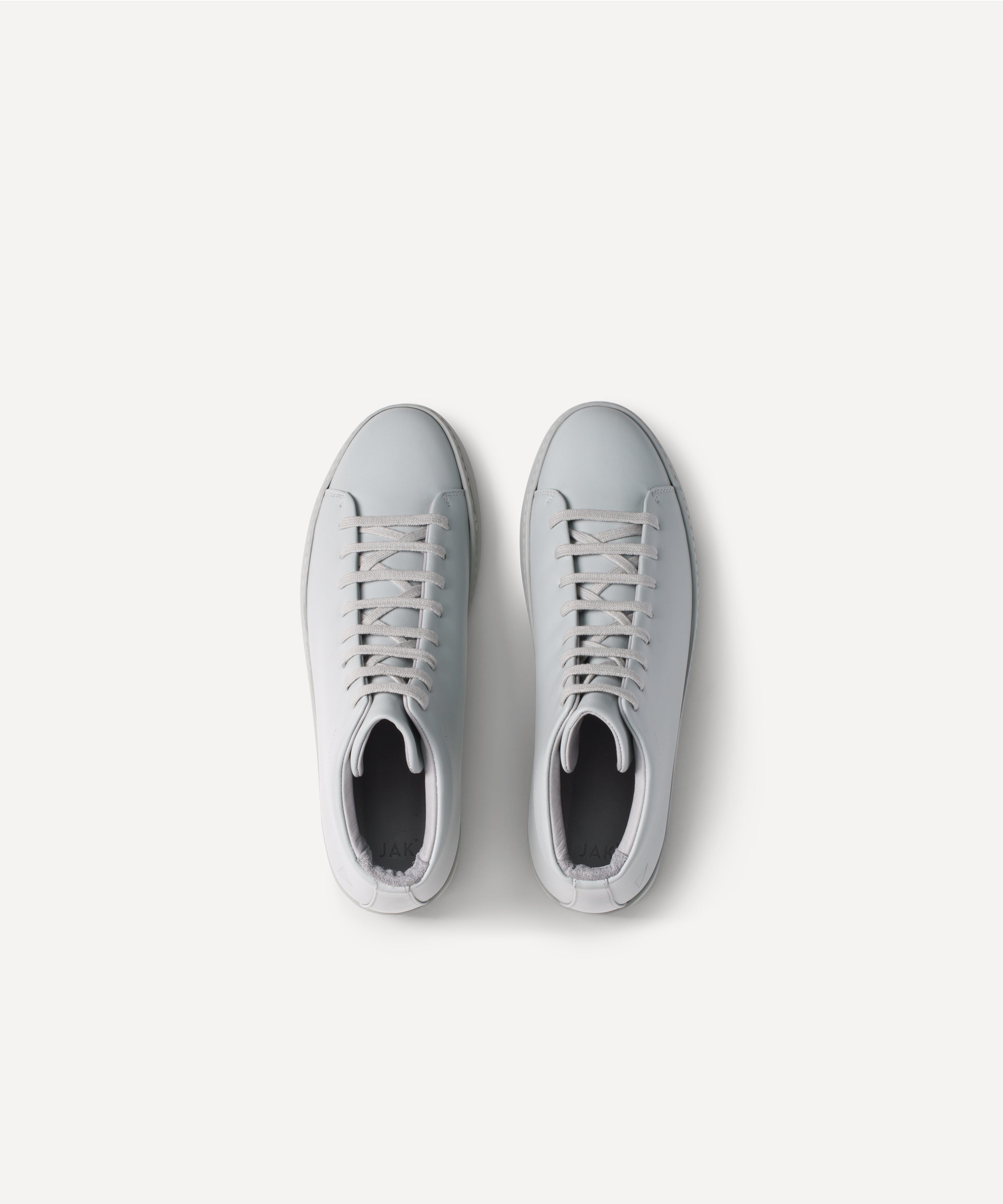 JAK Royal Hi Sneakers Montantes Cuir Gris Clair