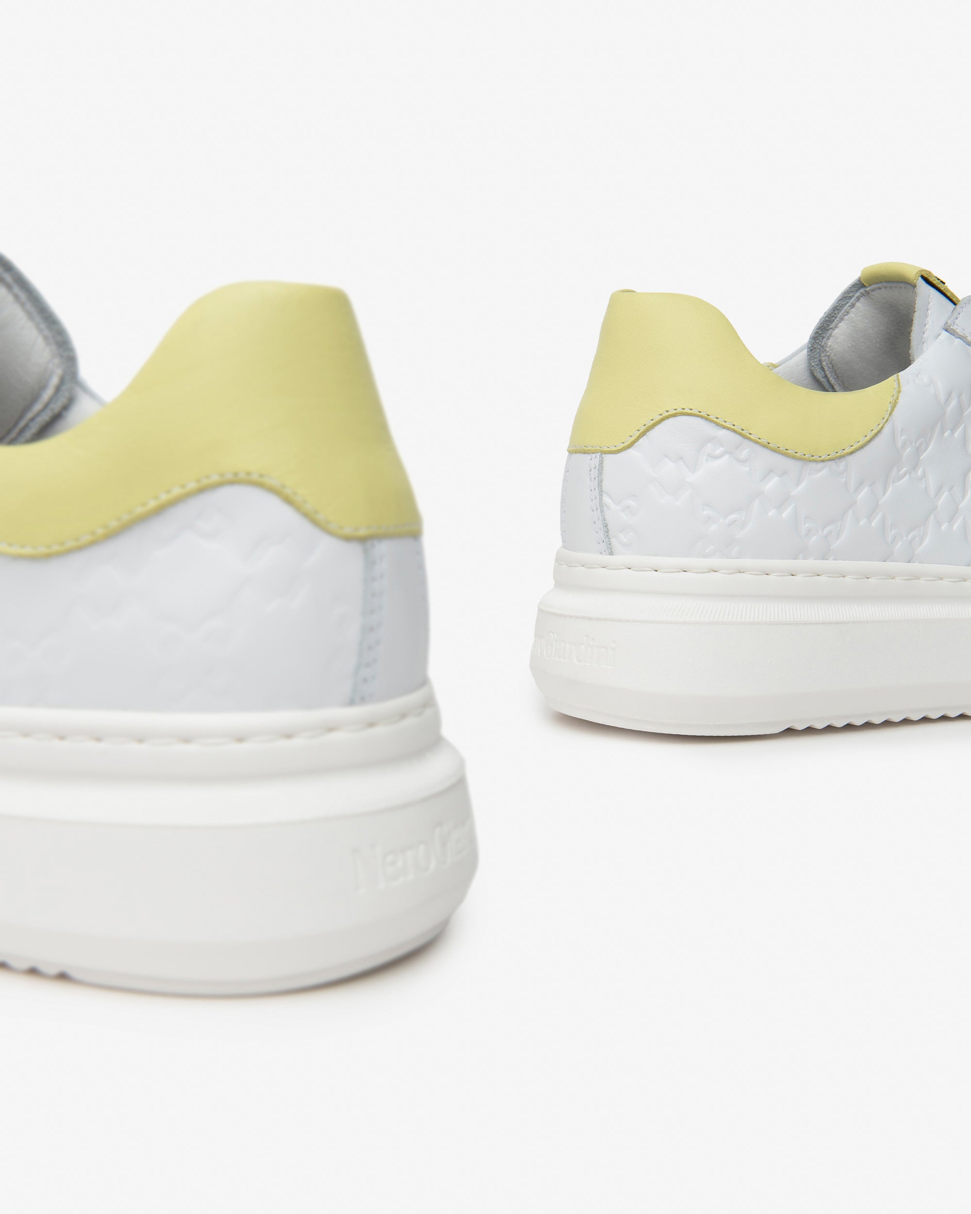 Nerogiardini Sneakers Cuir Femme Made Italy