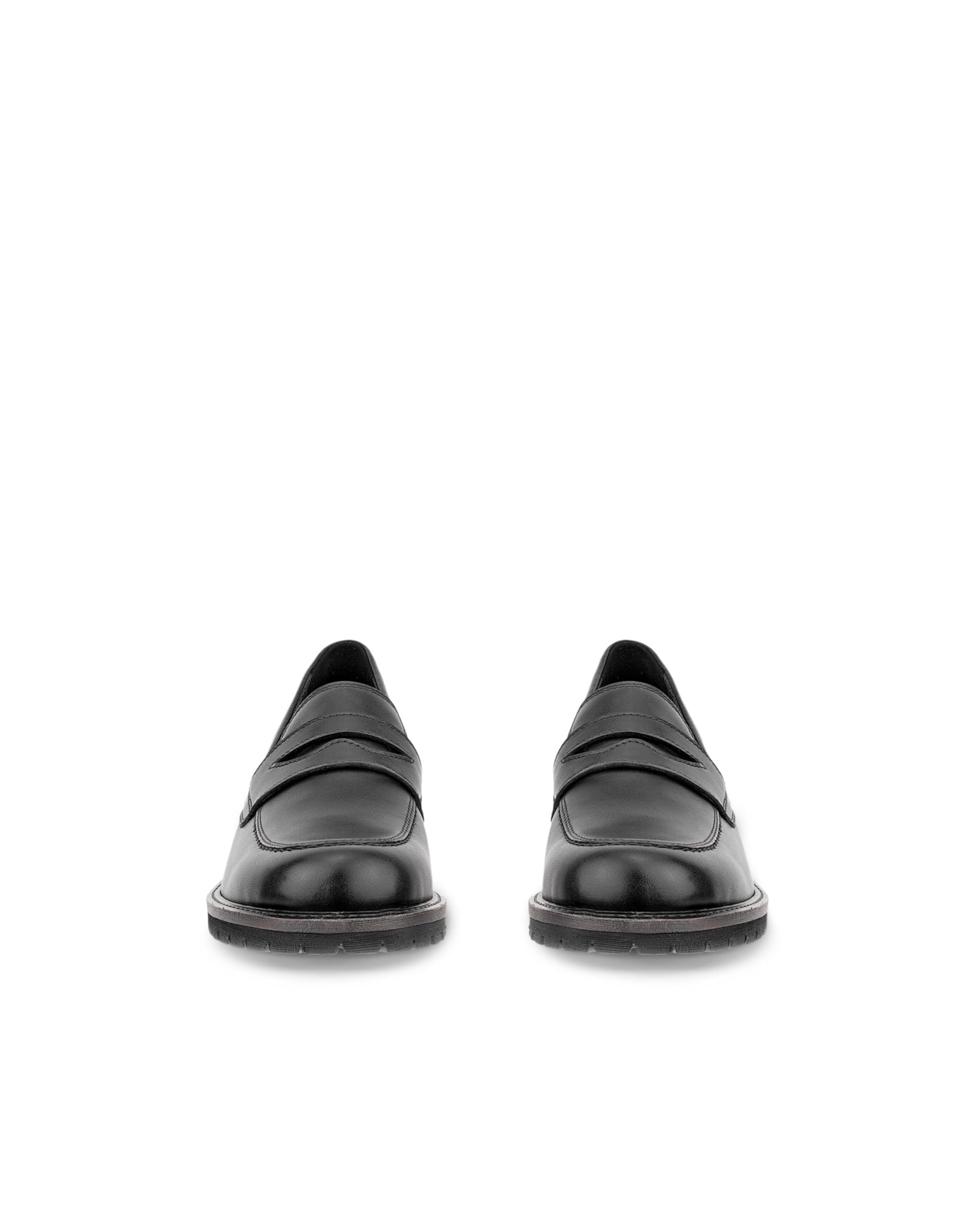 ECCO Elaina mocassin femme bleu marine élastique