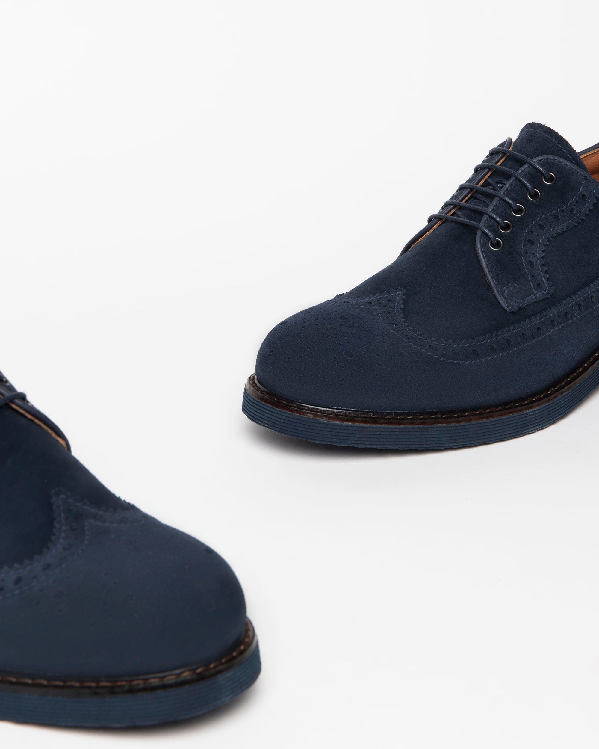 NeroGiardini Chaussures à Lacets Homme Cuir Velours 42