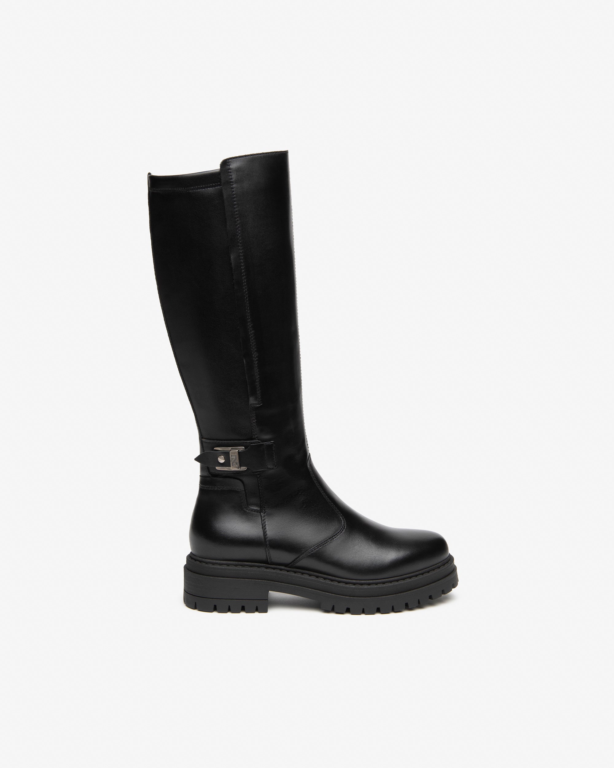 NeroGiardini Bottes Femme Cuir Talon 4 cm