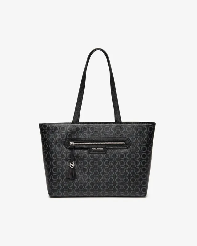 NeroGiardini Sacs Tote Bag Femme Matière Technique PZ Italie