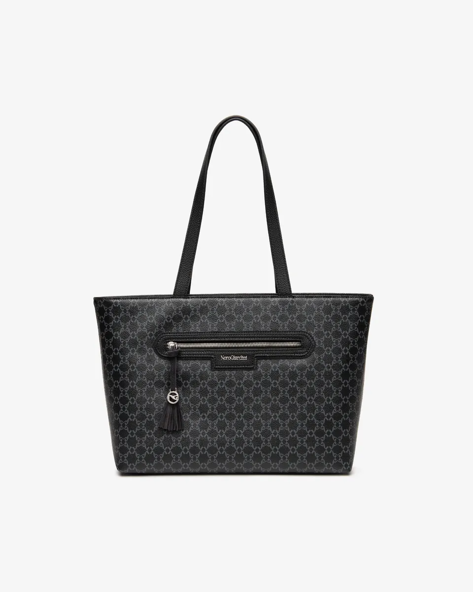 NeroGiardini Sacs Tote Bag Femme Matière Technique PZ Italie