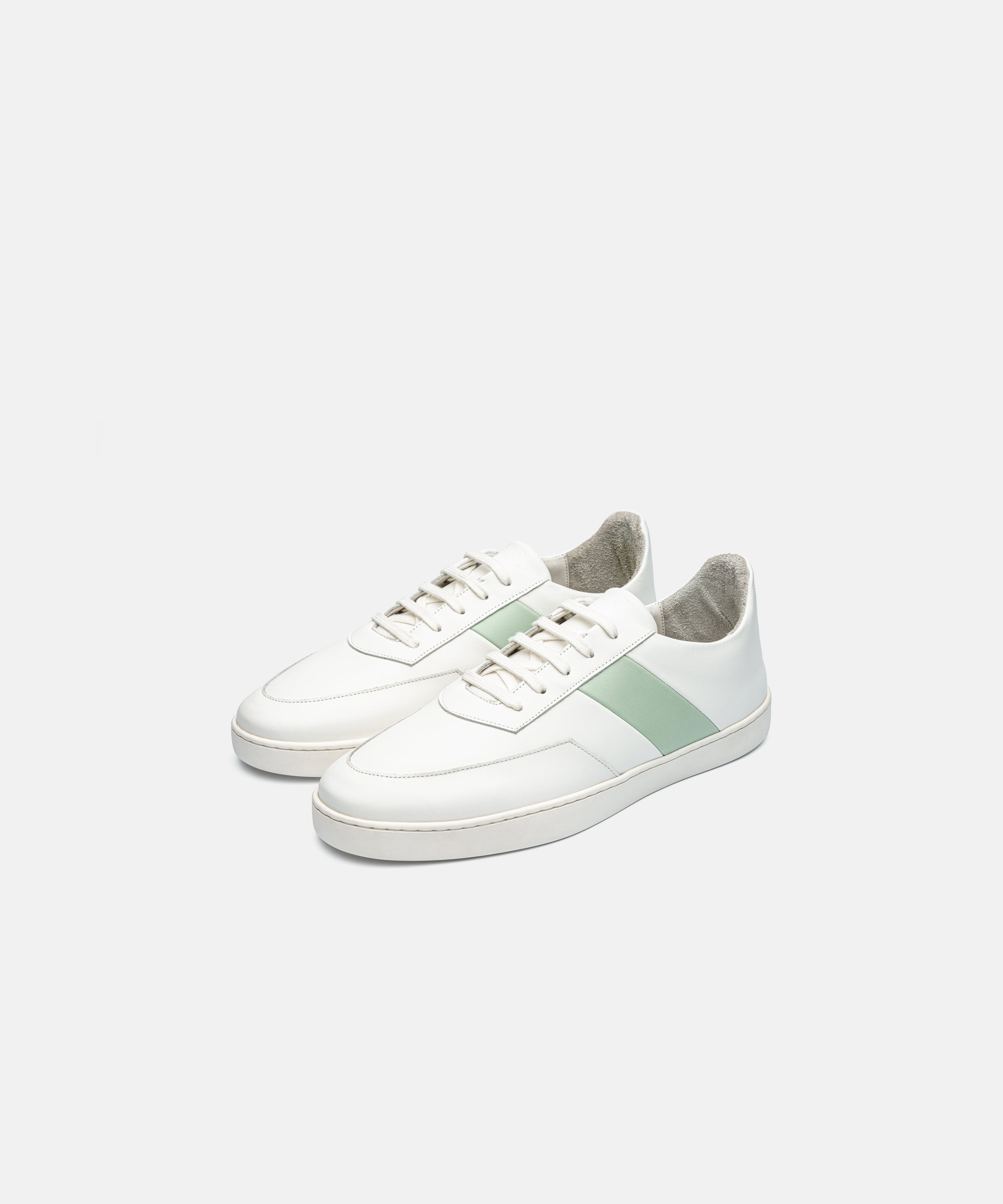 JAK Atlas Low II White Aqua sneakers cuir