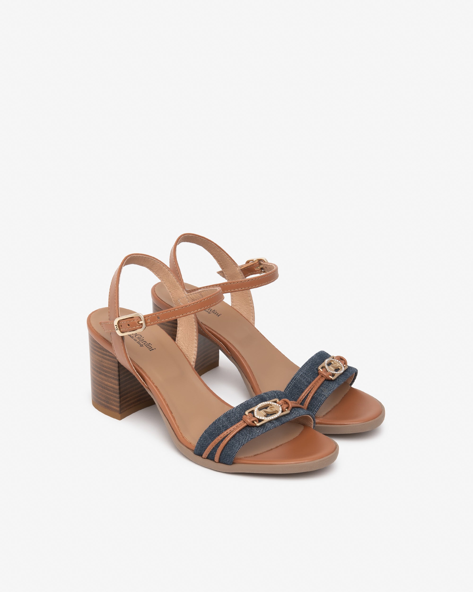 NeroGiardini Sandales sandales femme cuir tissu 37