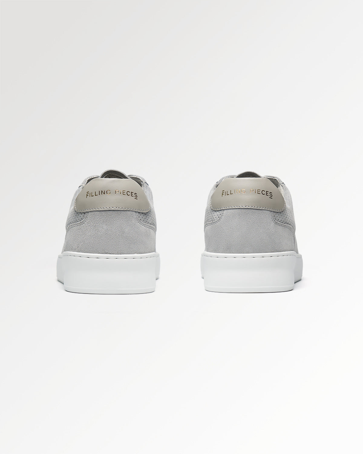 Filling Pieces Mondo sneakers grises suède perforé