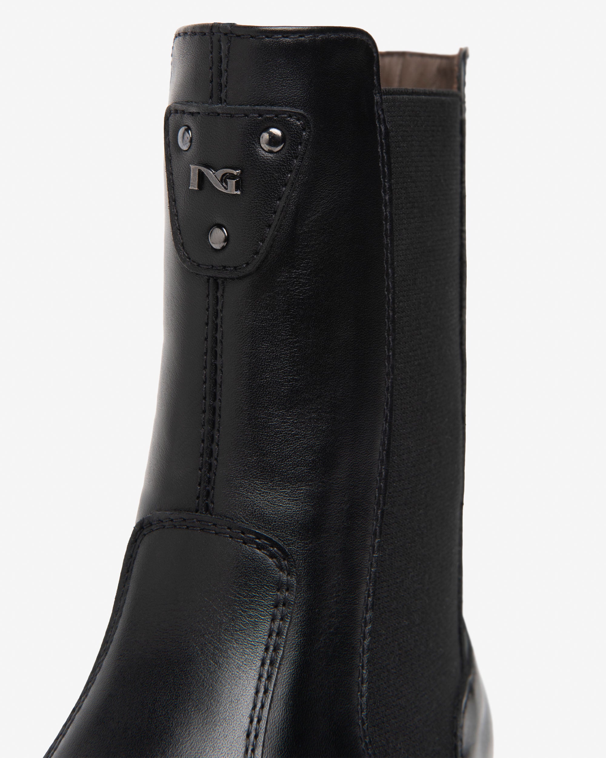 NeroGiardini Bottines Chelsea Femme Cuir Talon 55 mm