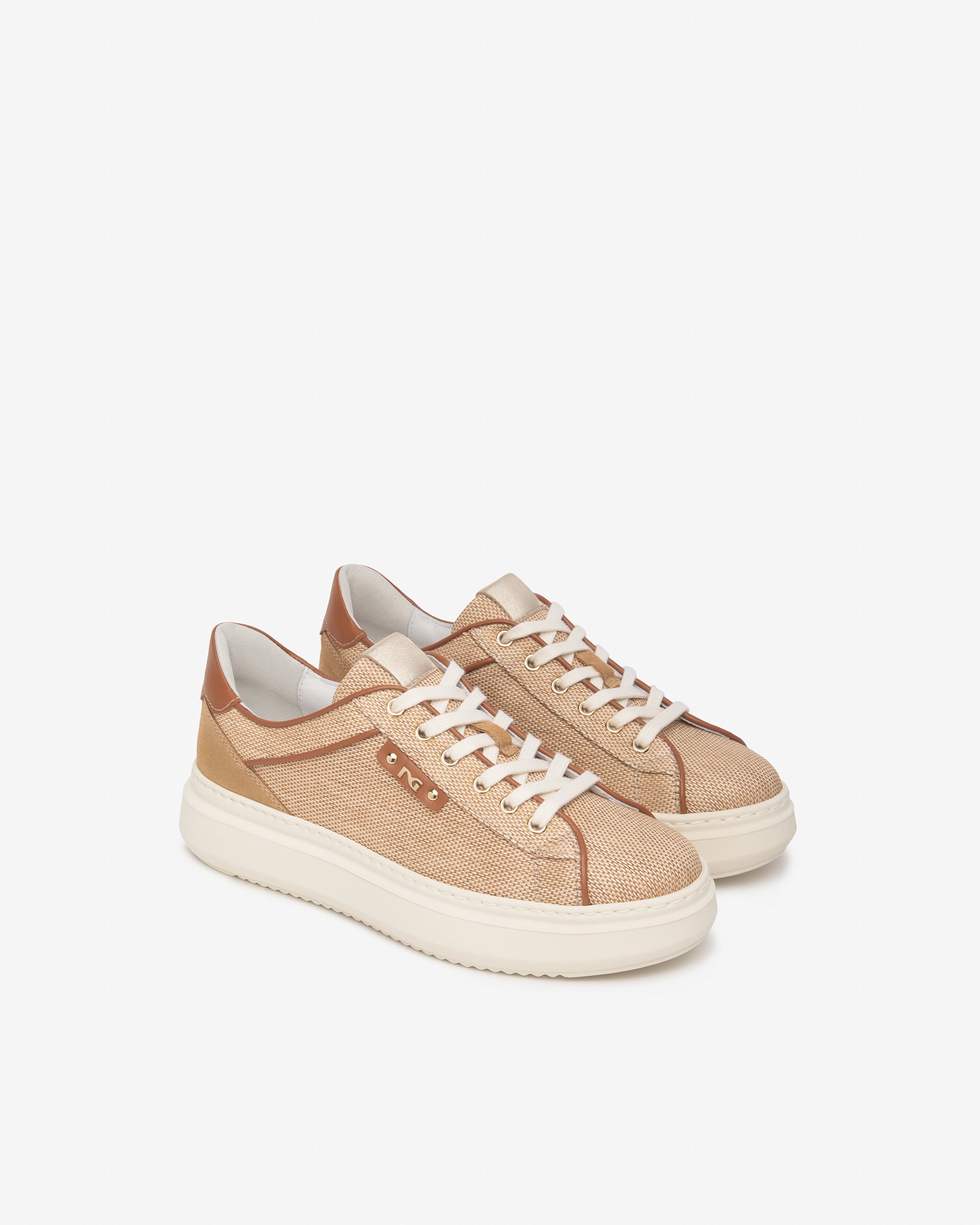 NeroGiardini Sneakers Femme Tissu Cuir Confort DryGo