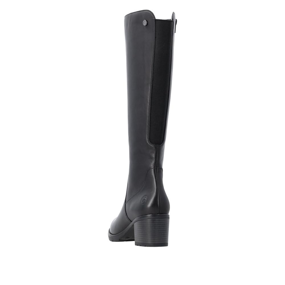 Remonte D2A78 bottes montantes femme noir 39 EU cuir