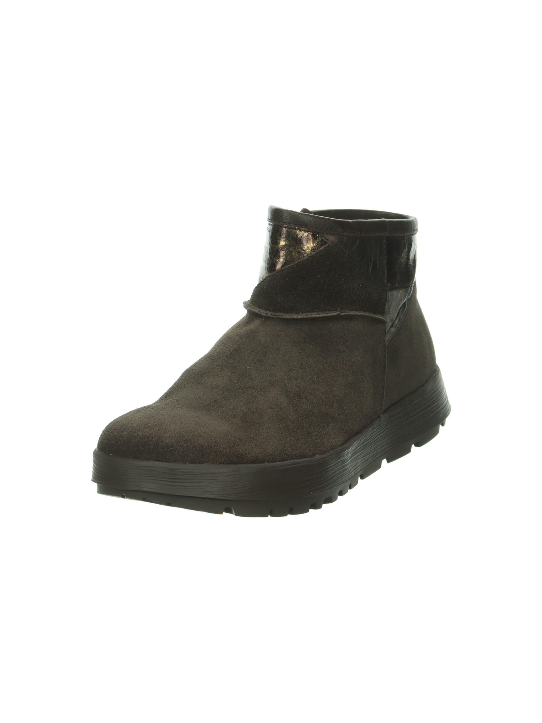 Think Comoda Bottines Femme Noir Combi Confort Ville