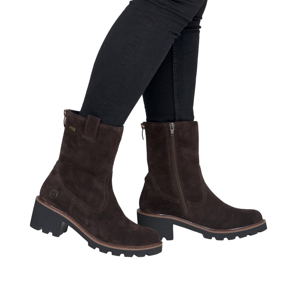 Remonte D0A82 bottes courtes femme marron 39 EU cuir
