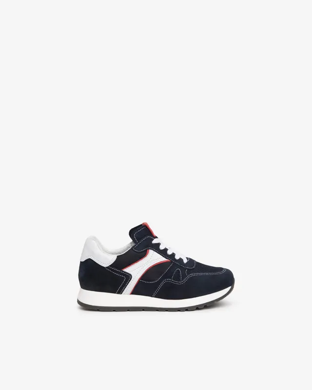 Nerogiardini Sneakers Teens Garçon Daim Toile Été