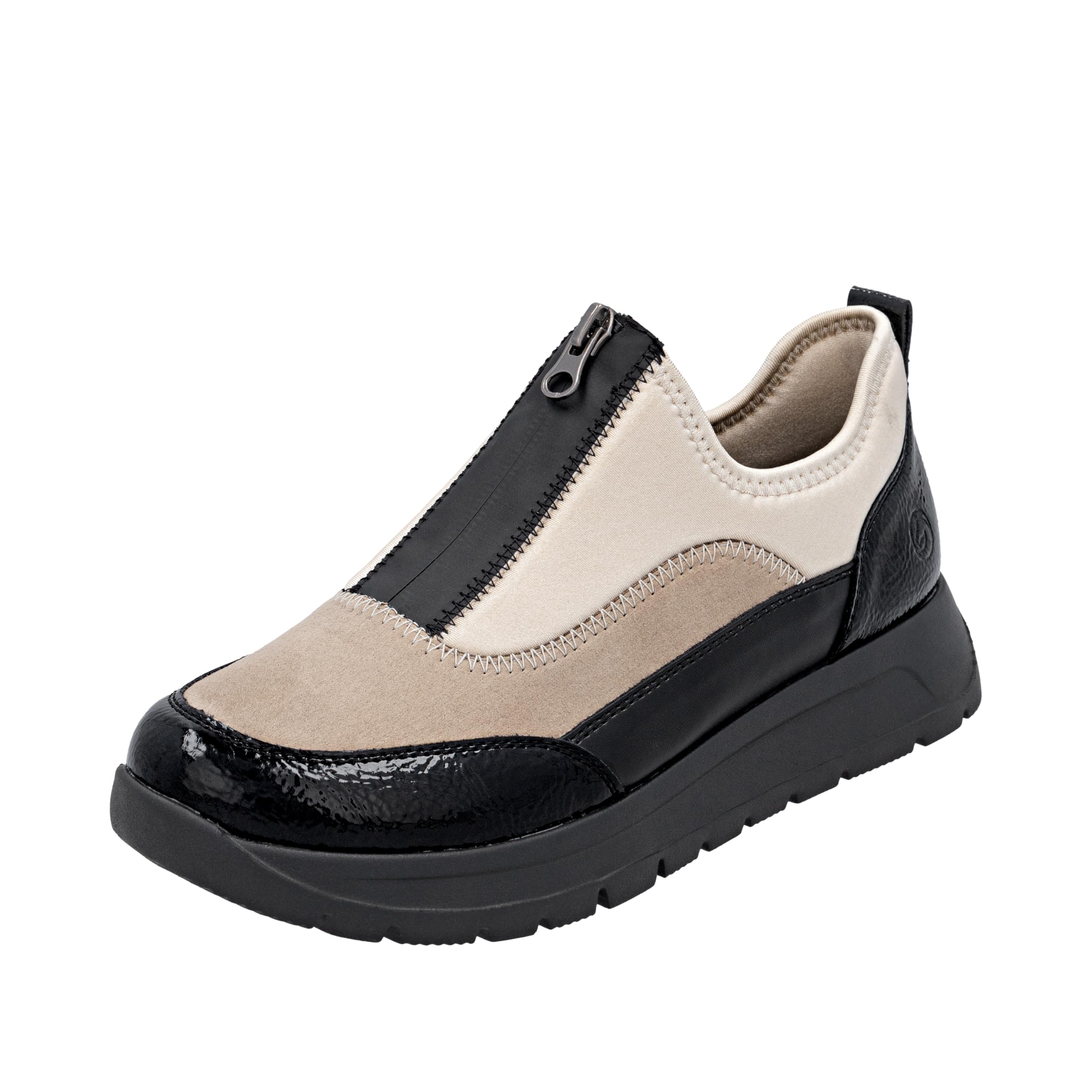 Remonte D2V01 Baskets Basses Femme Noir 04