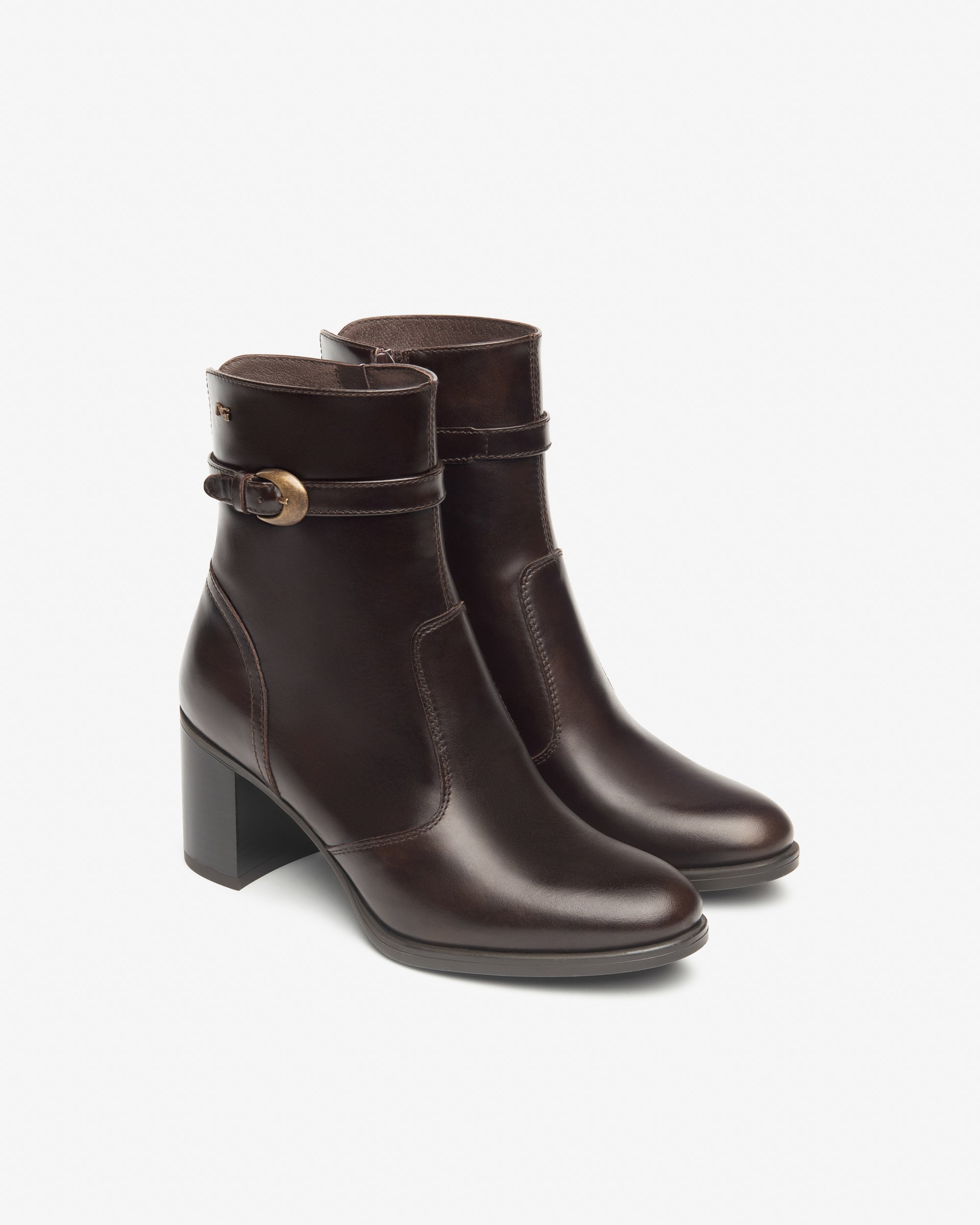NeroGiardini Bottines Femme Cuir 35-41 Talon 70 mm
