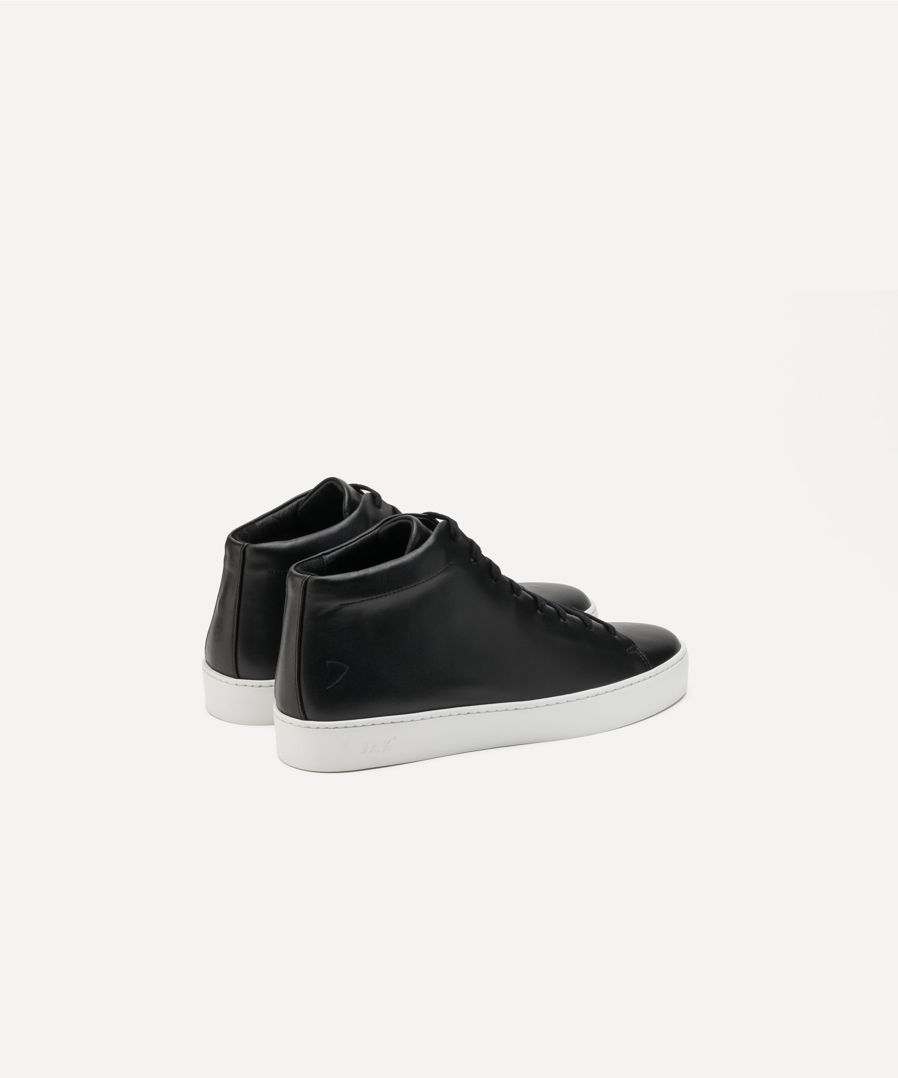 JAK Royal Hi Sneakers Montantes Cuir Noir