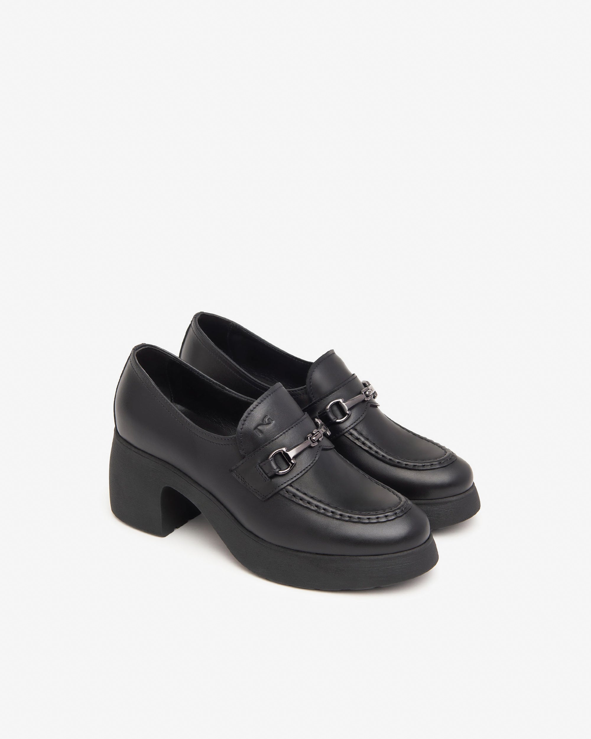 NeroGiardini Mocassins Femme Cuir Automne