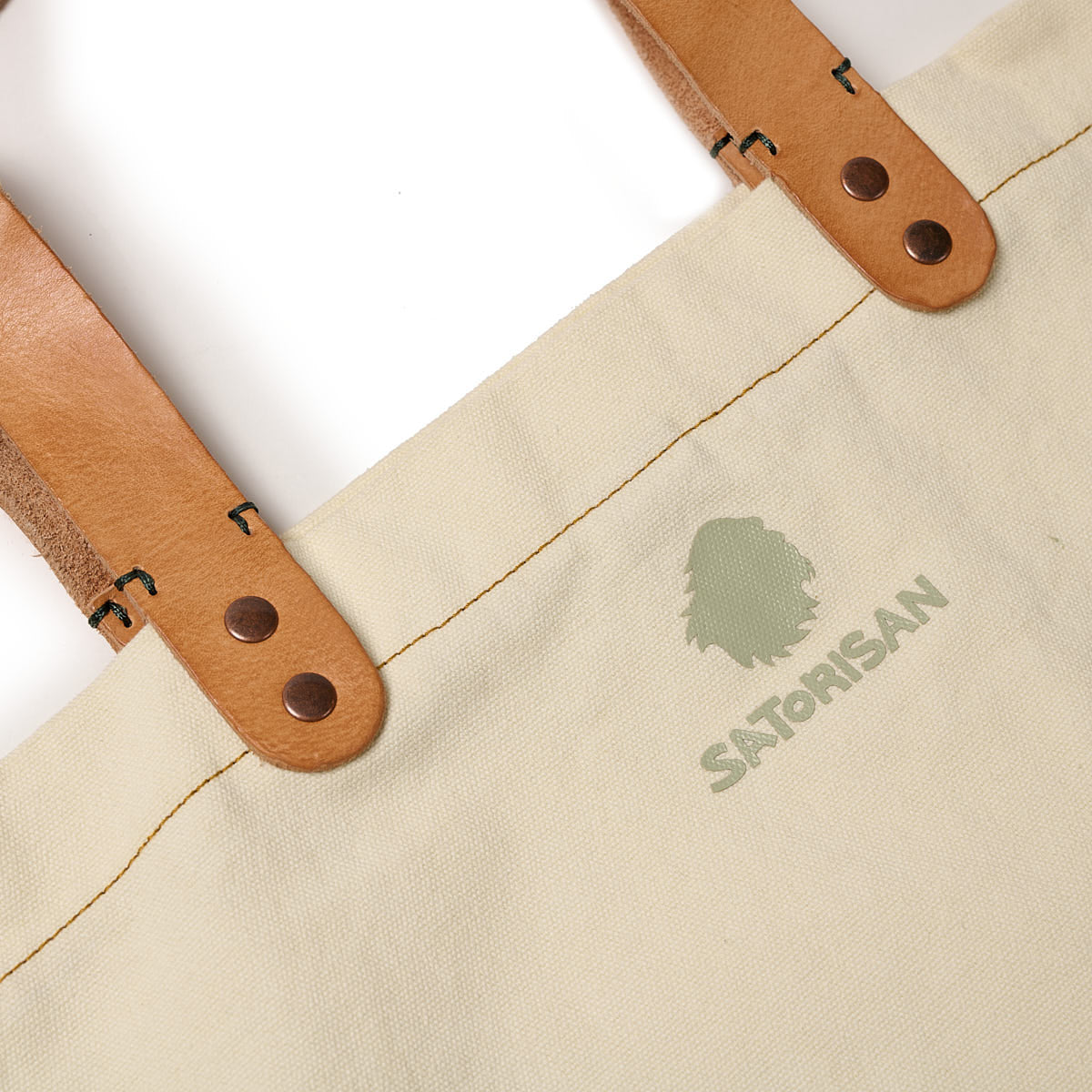 Satorisan Tote Bag Carolina Gaia sac Pampas White