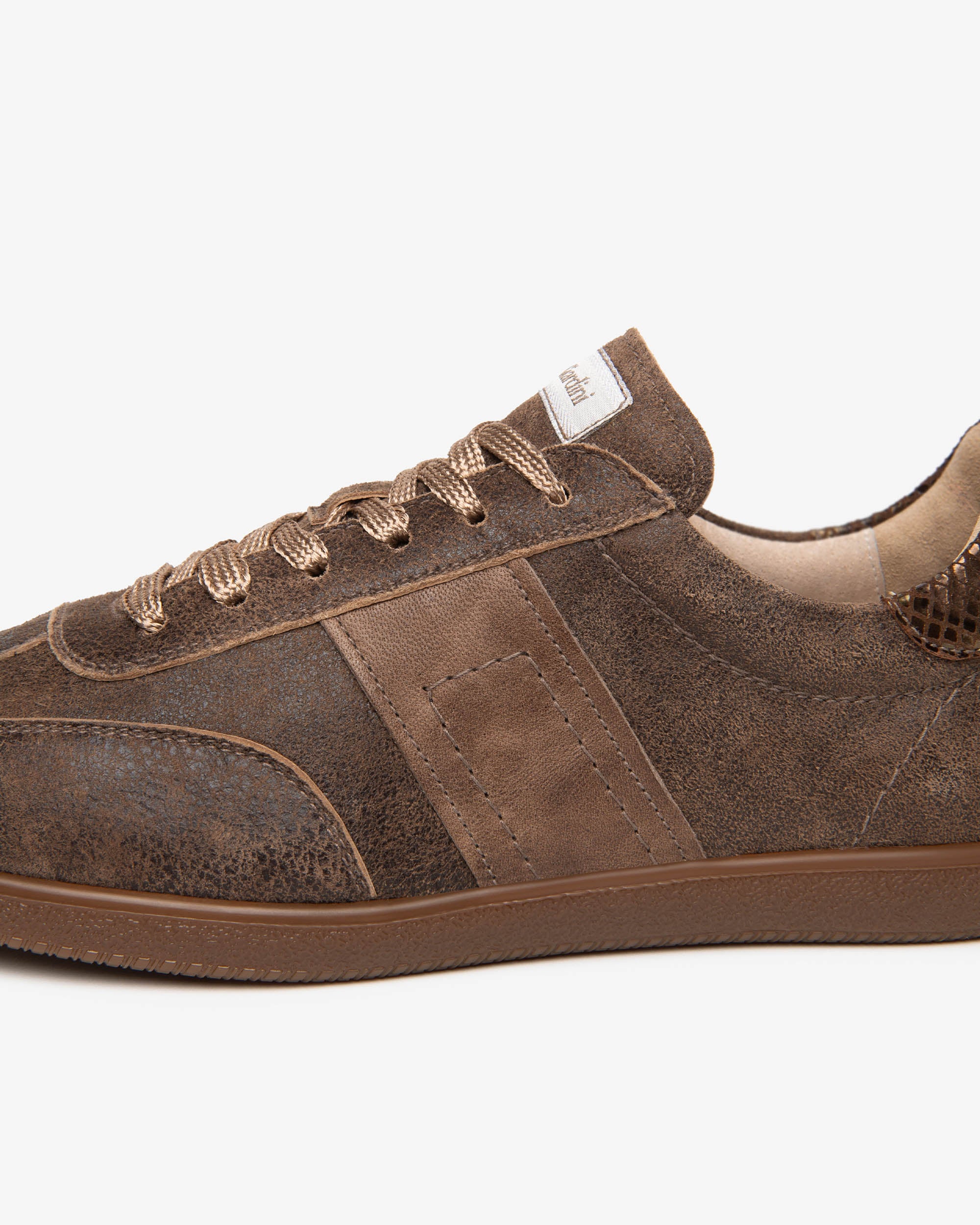 NeroGiardini Sneakers Femme Cuir Python Vieilli
