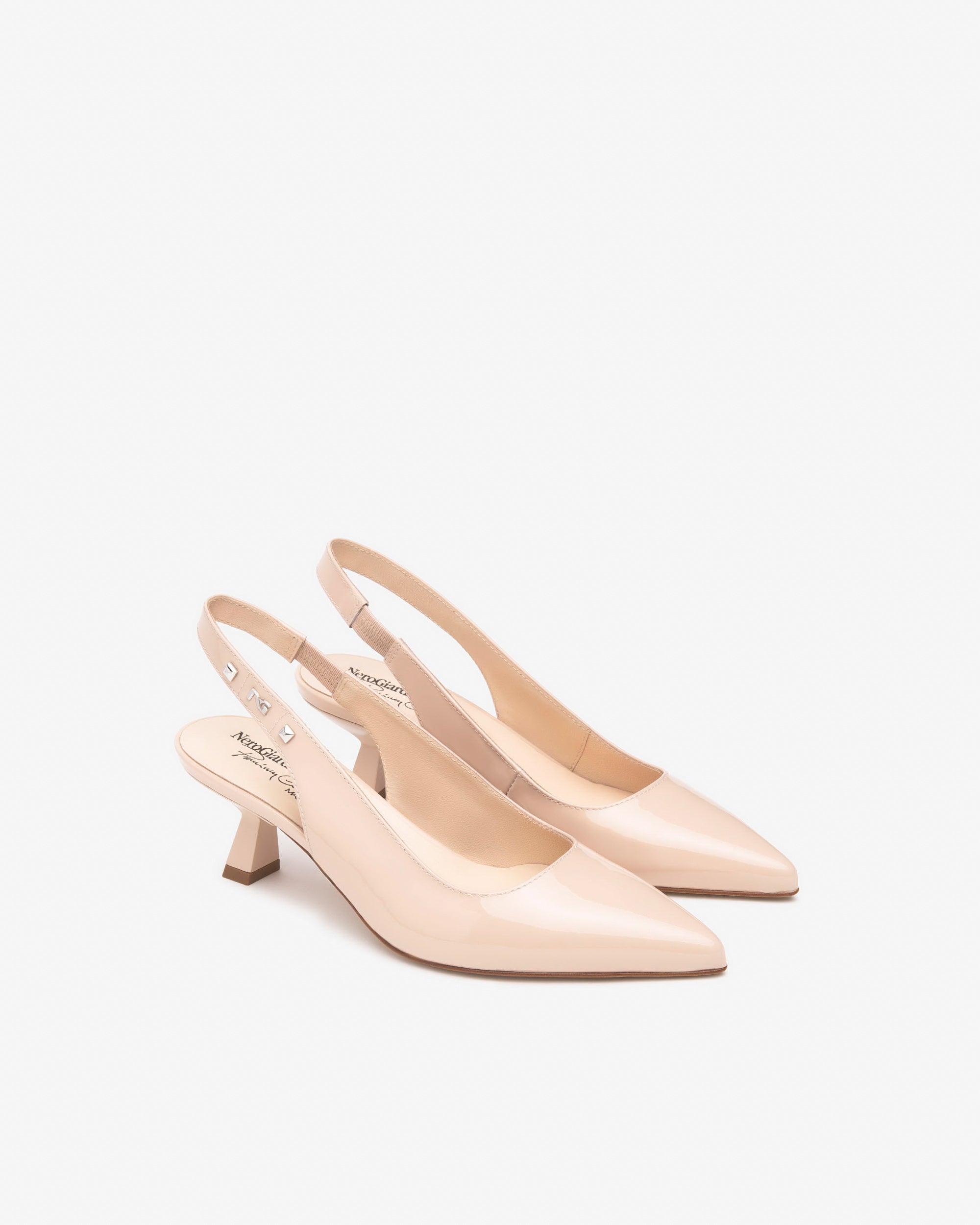 Nerogiardini Slingbacks Femme Cuir Été Confort