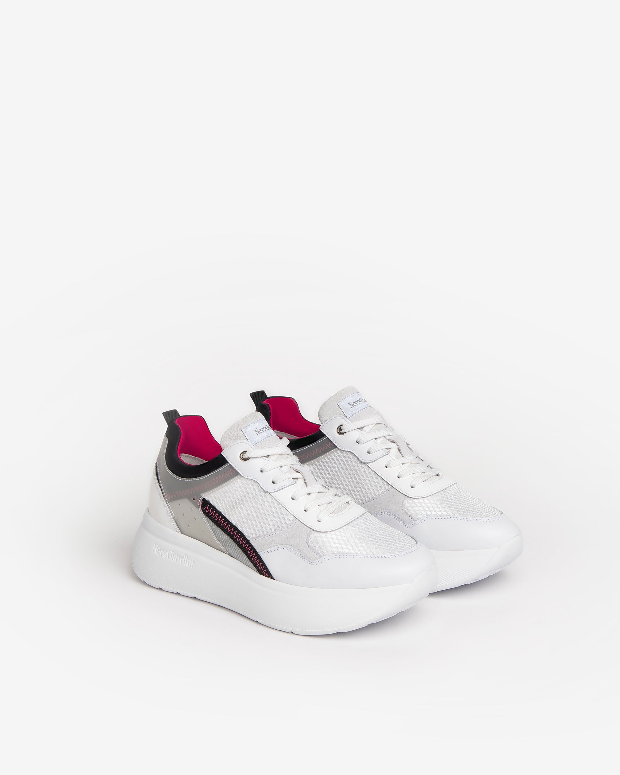 Nerogiardini Sneakers Femme Daim Cuir Toile DryGo