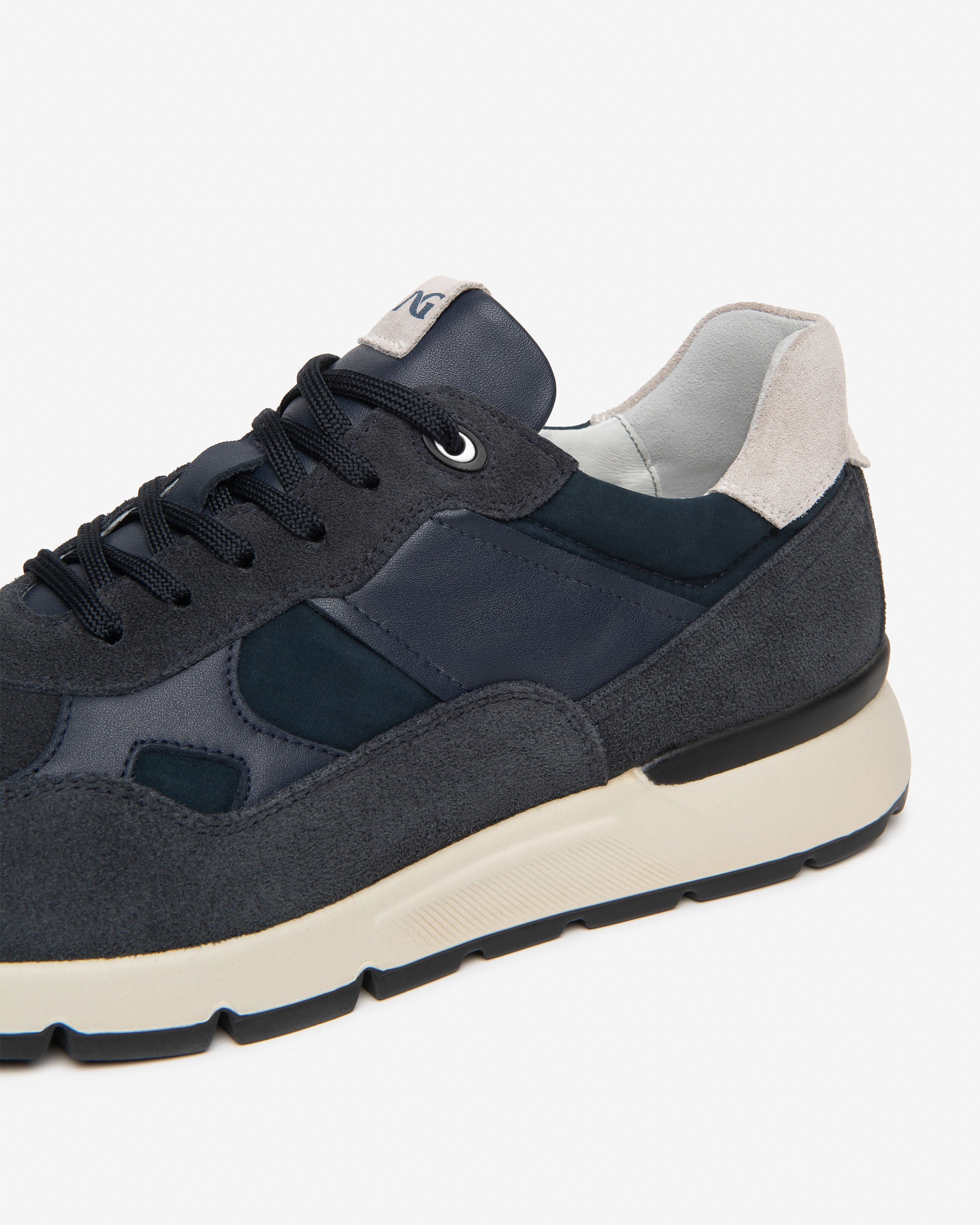 NeroGiardini Sneakers Homme Cuir Velours Toile Cuir