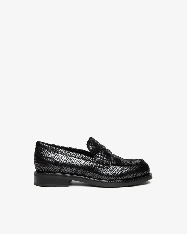 Nerogiardini Mocassins Femme Cuir Effet Python