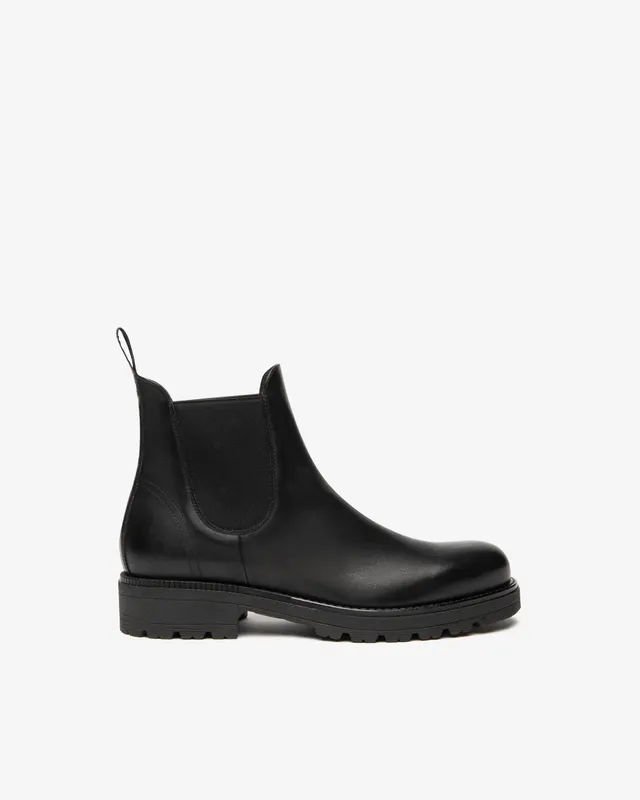 Nerogiardini Bottines Chelsea Homme Cuir Semelle Crantée