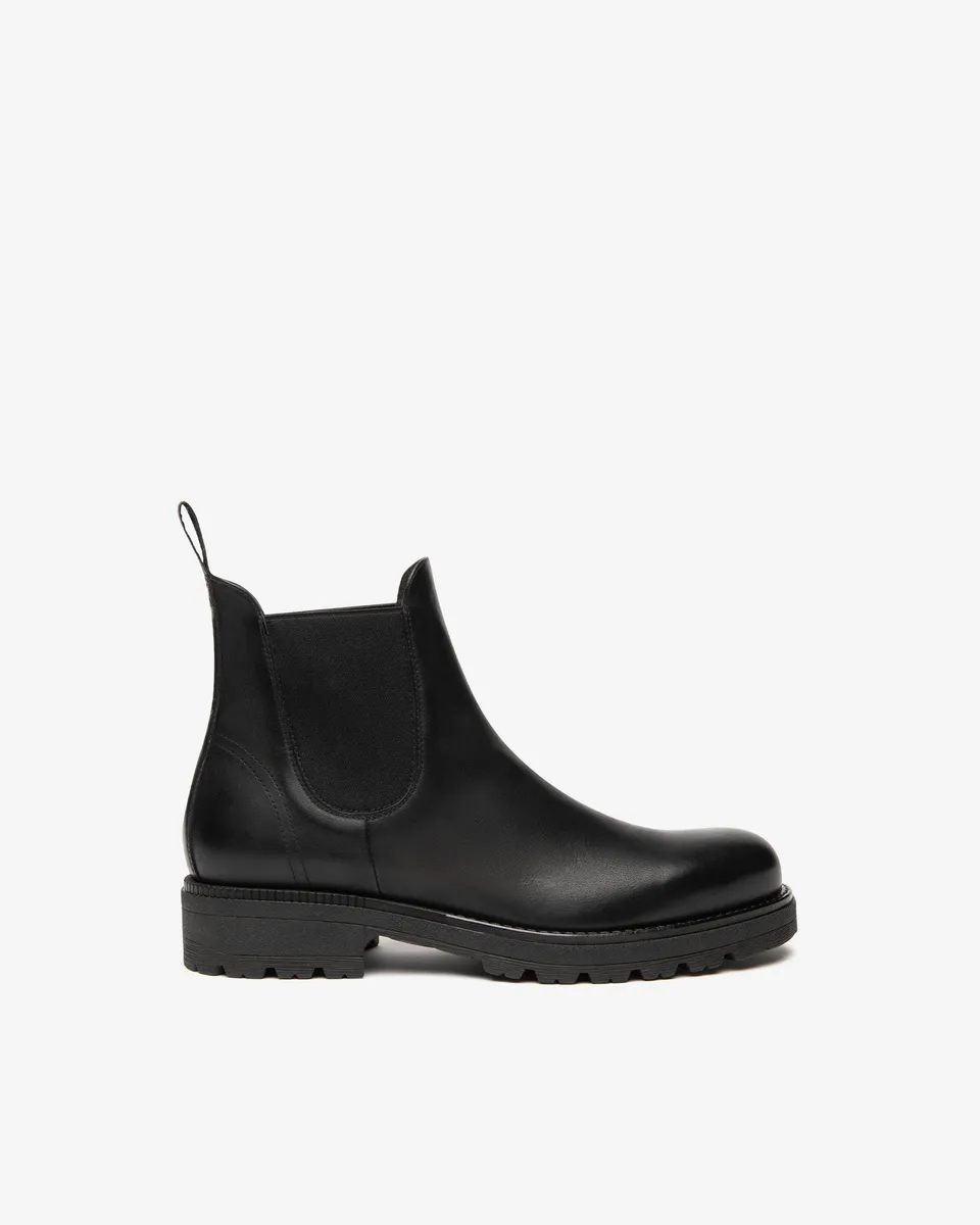 Nerogiardini Bottines Chelsea Homme Cuir Semelle Crantée