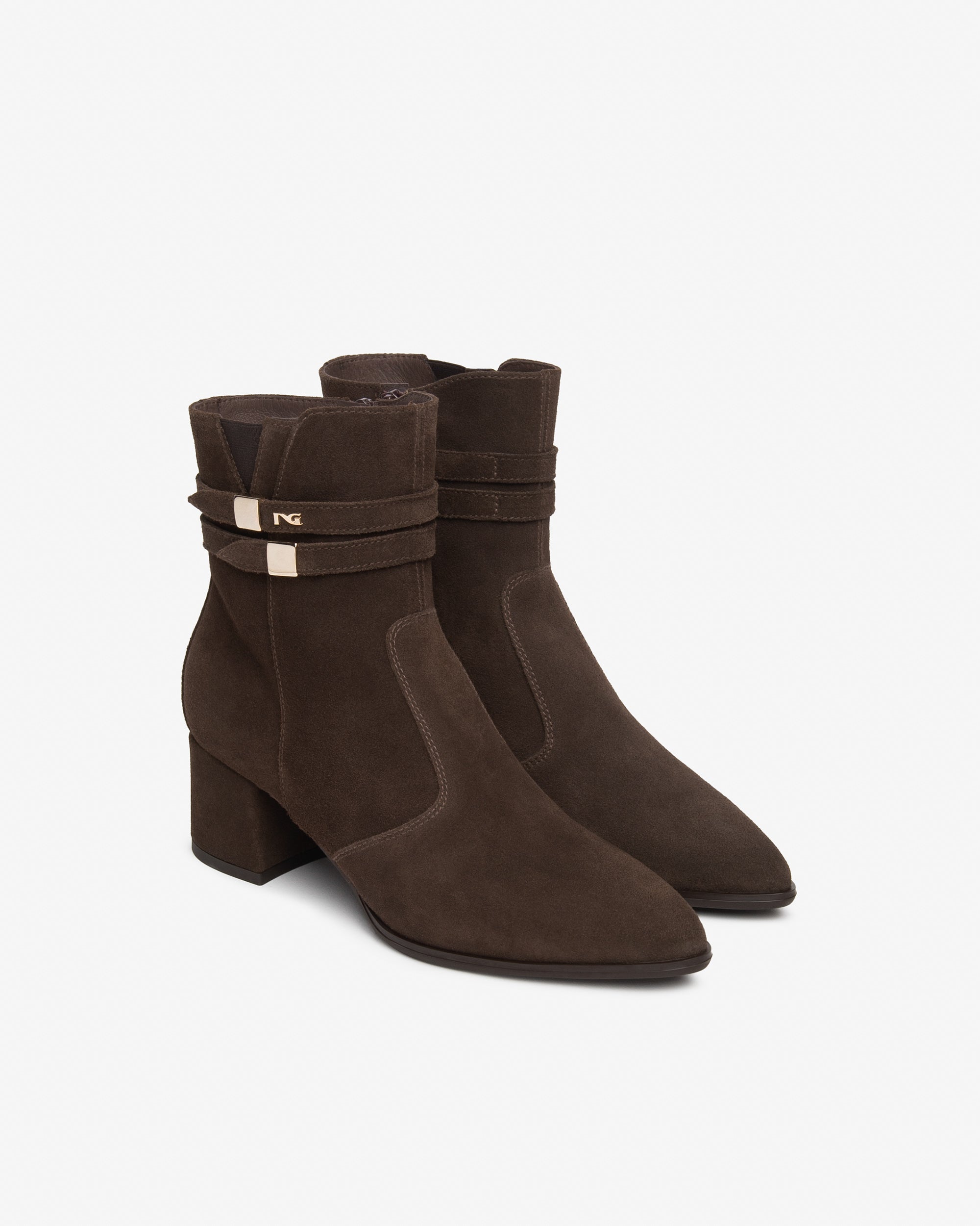 Nerogiardini Bottines femme daim talon 60 mm