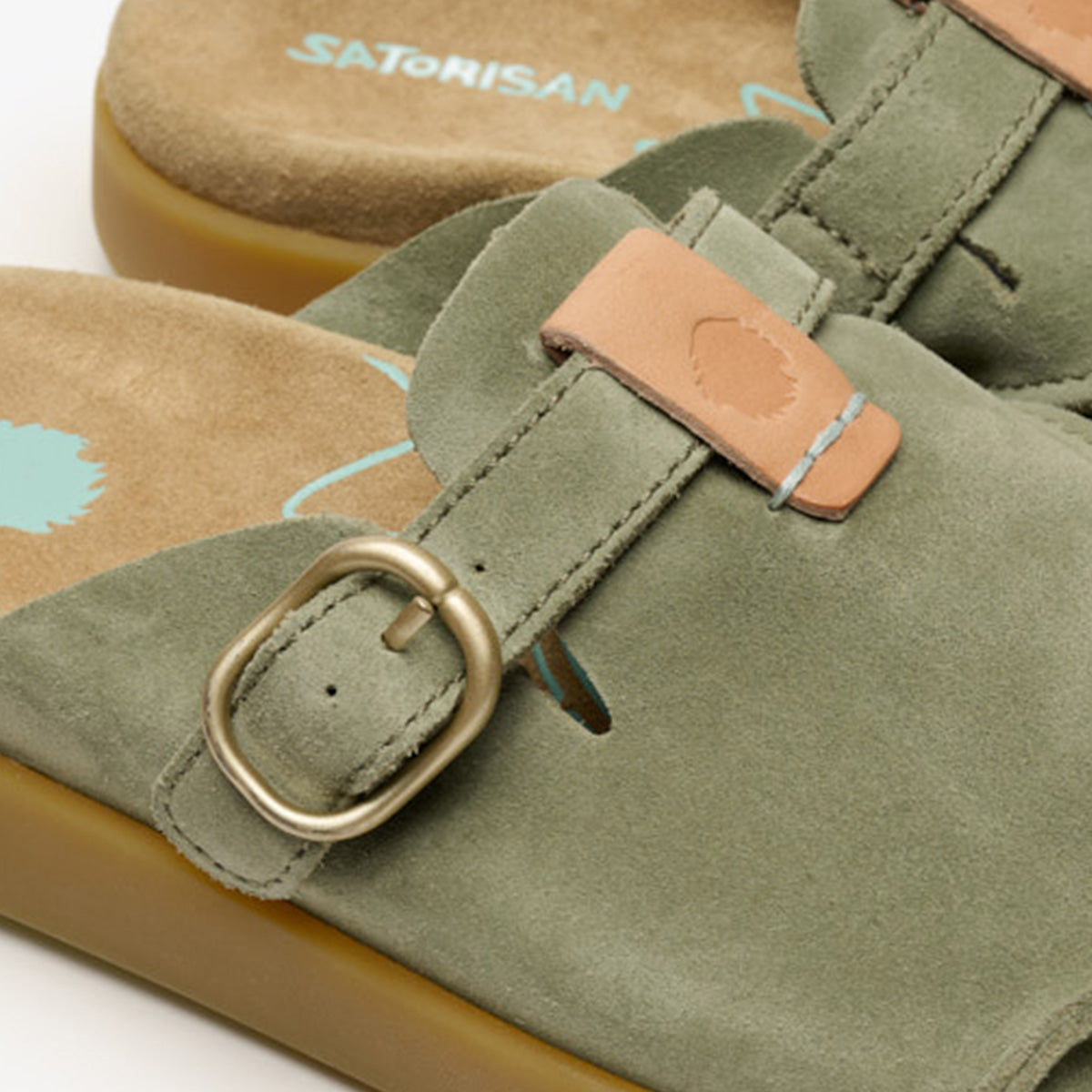 Satorisan Hoote Lux slip on cuir Marshland