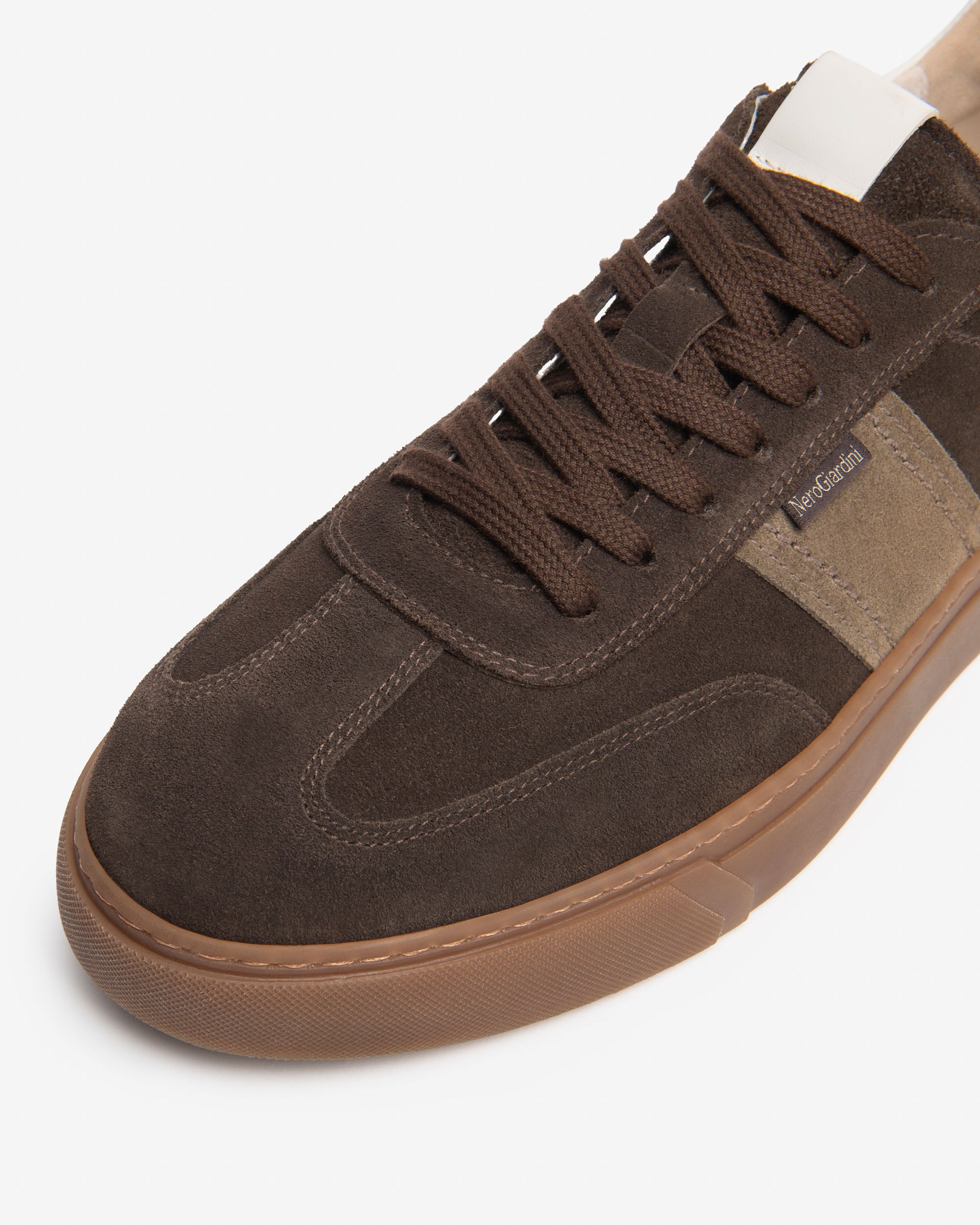 NeroGiardini Sneakers Homme Daim Cuir Automne