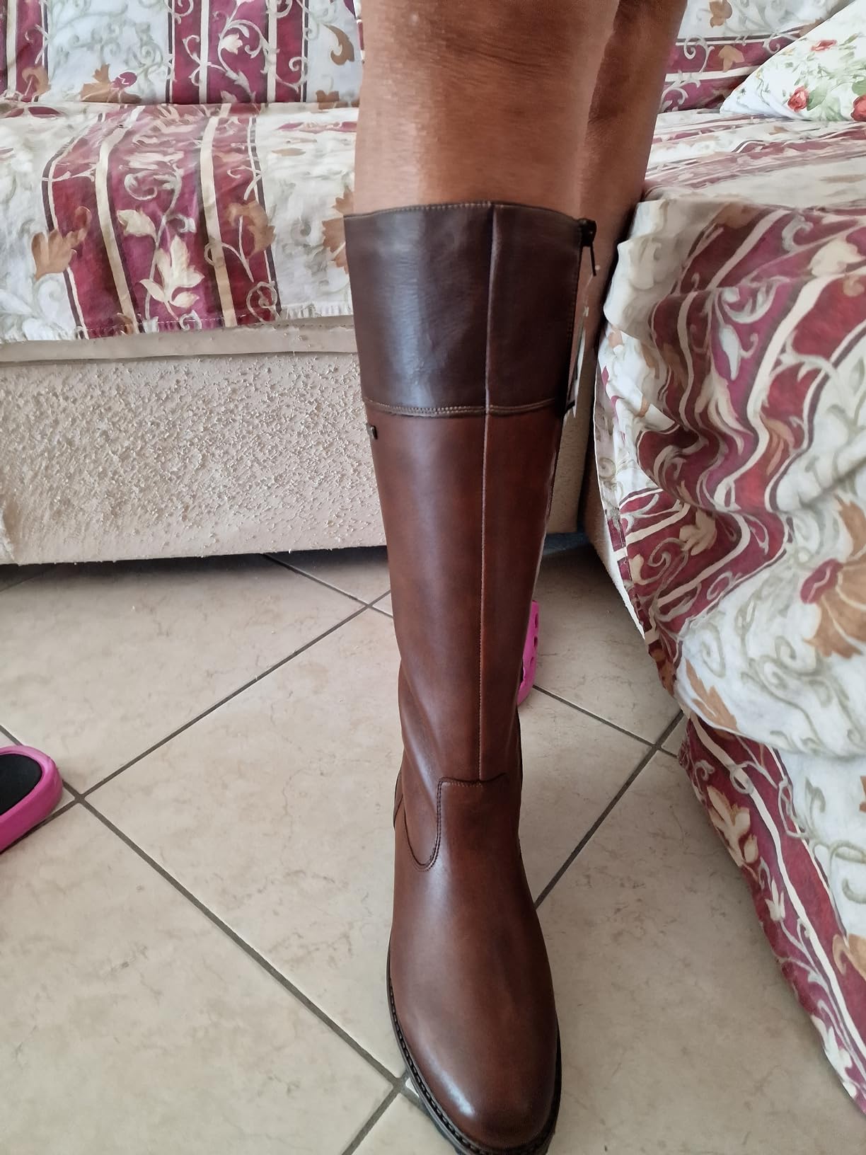 Remonte R6581 bottes hiver cuir zip TEX femme