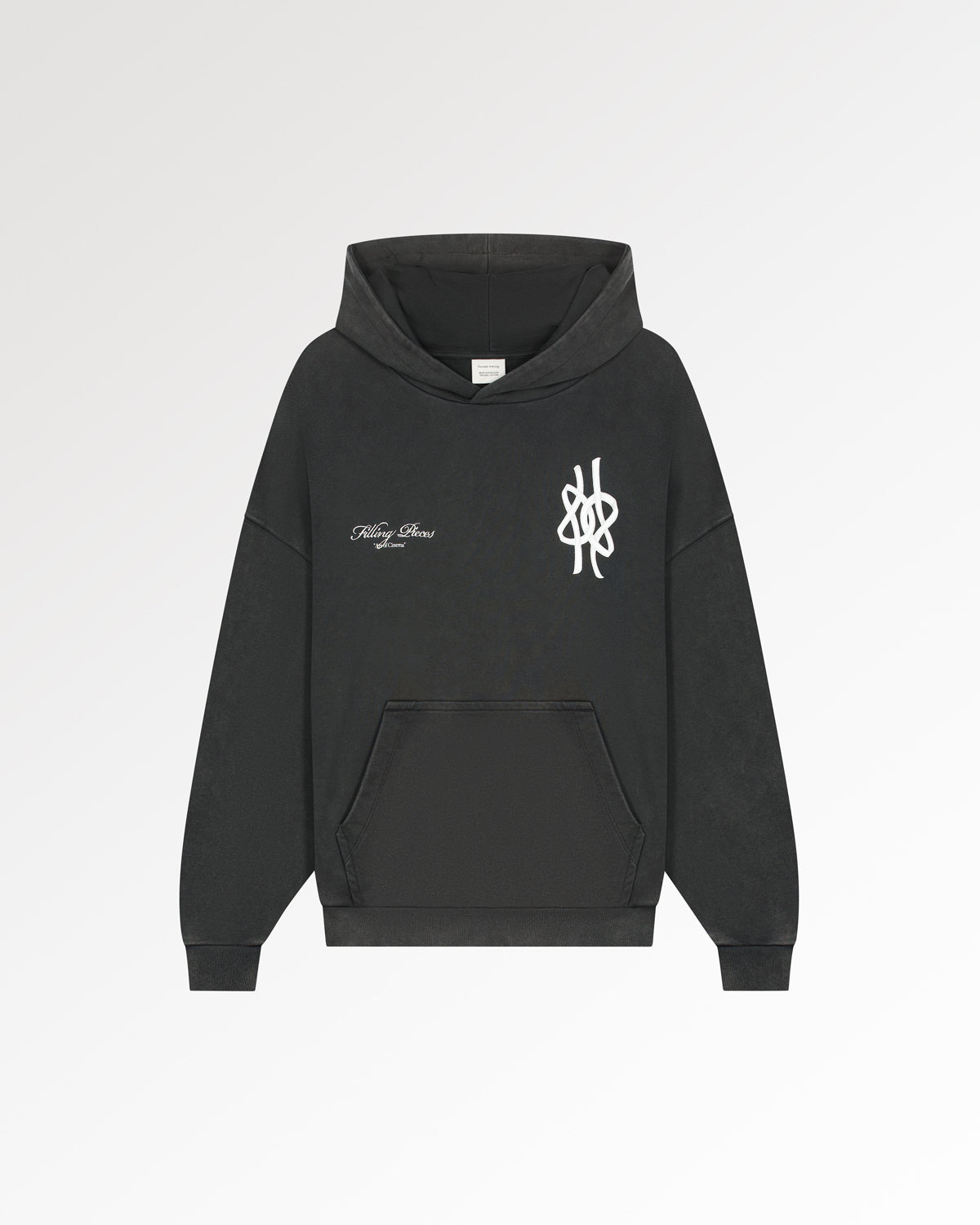 Filling Pieces Hoodie Boxy Film Strip sweat noir vintage