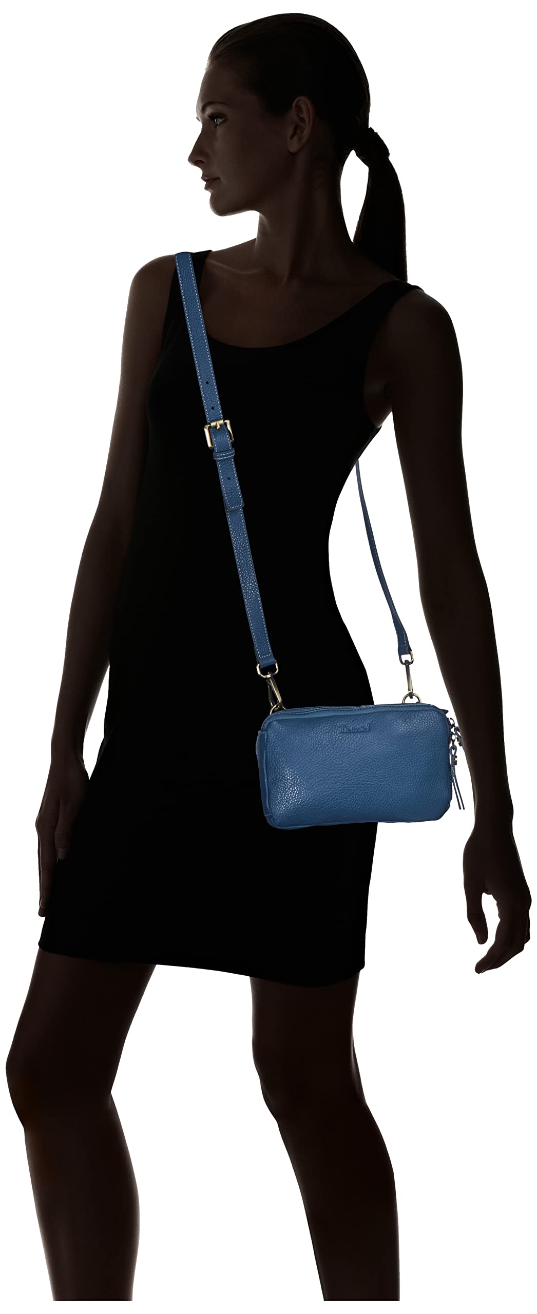 Think Bags sac bandoulière cuir 8000 Denim femme