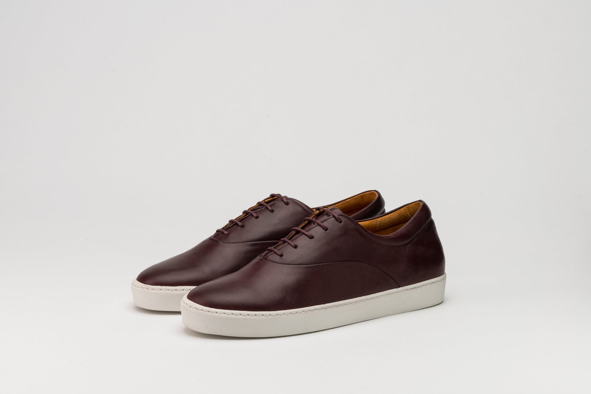JAK Empire baskets cuir bordeaux 36