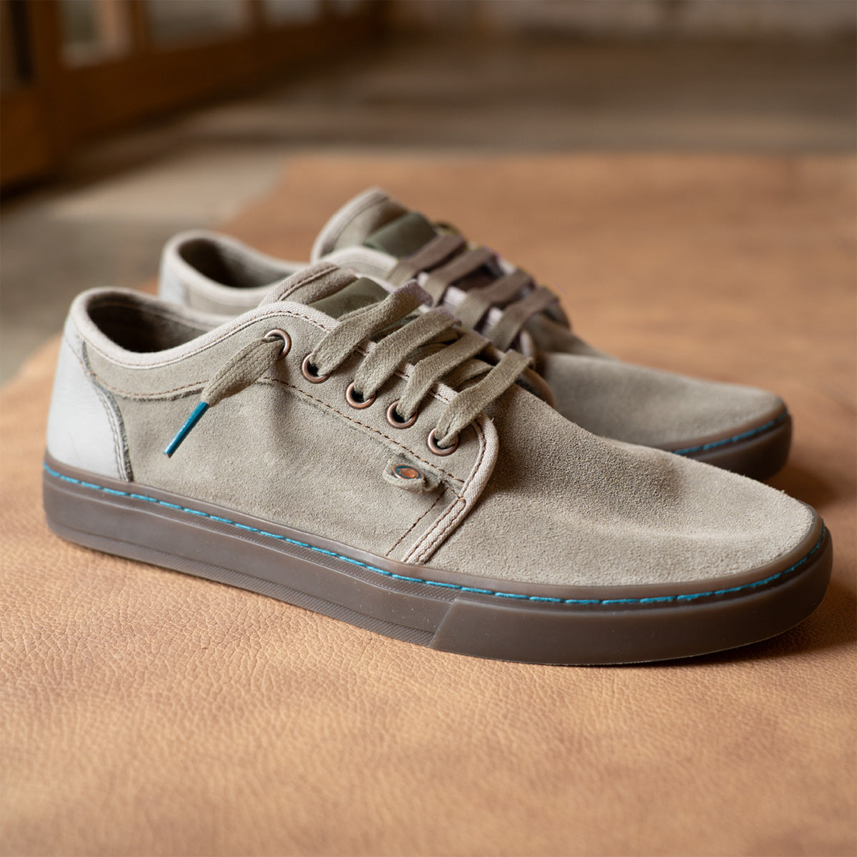 Satorisan Heisei Suede baskets Elephant cuir