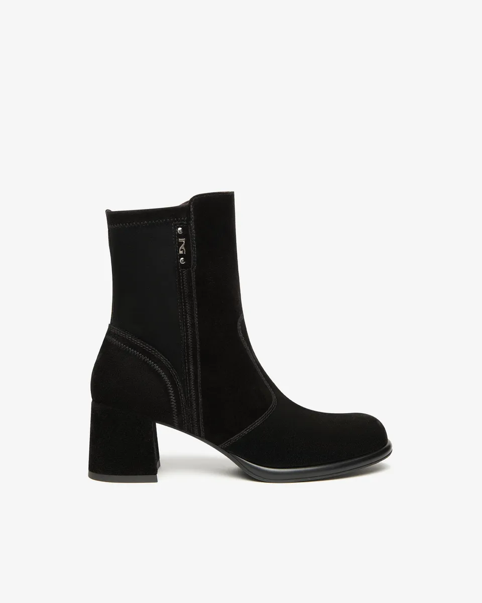 NeroGiardini Bottines Femme Cuir Velours Bottines 38 Italie