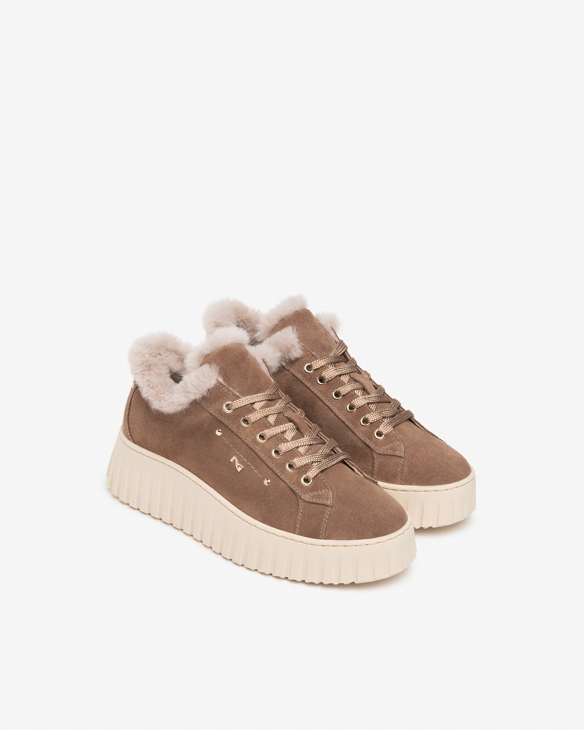 NeroGiardini Sneakers daim femme plateforme 50 mm