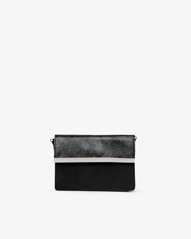 Nerogiardini Sacs Femme Pochette Cuir Animalier Bandoulière