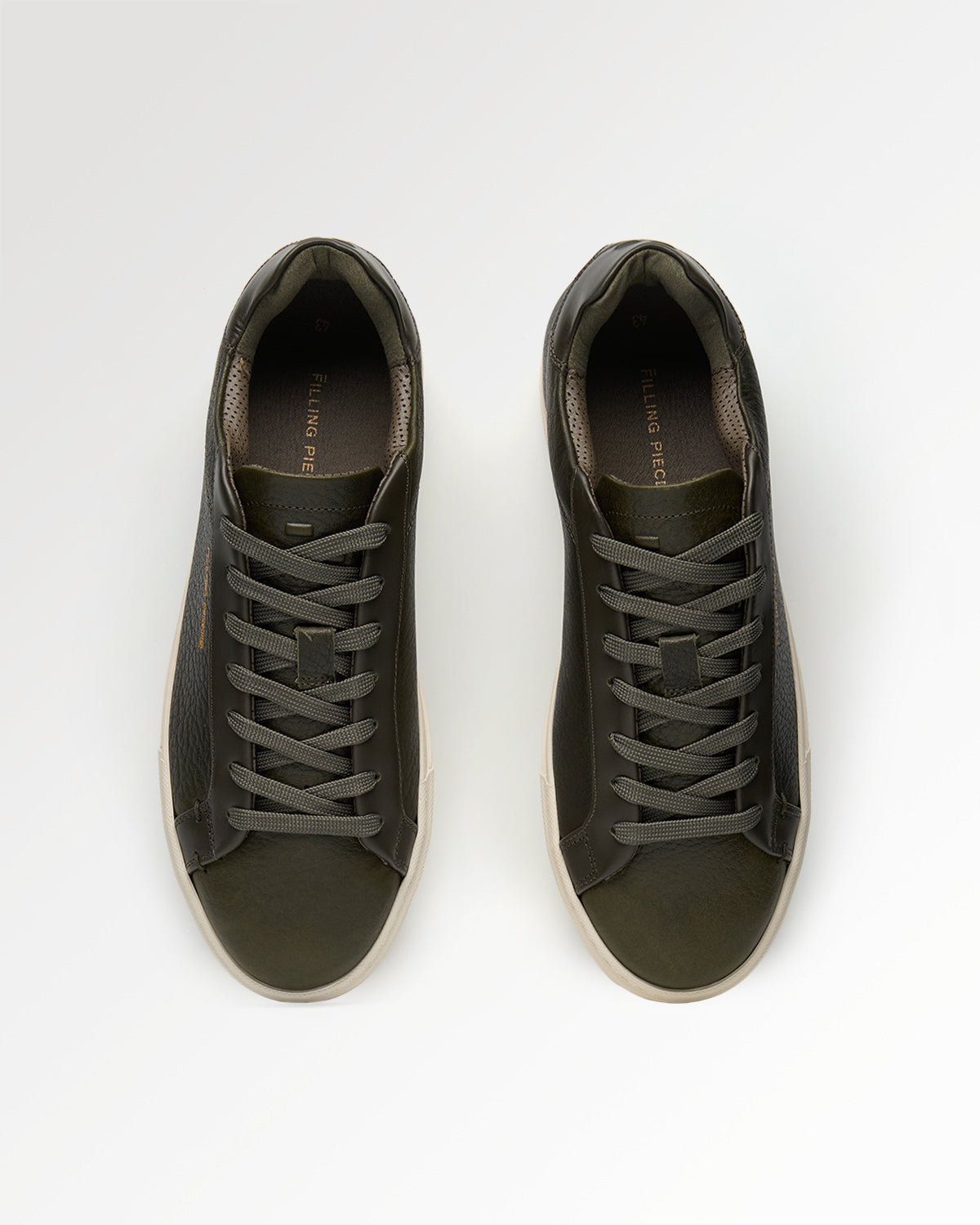 Filling Pieces Tiebreak sneakers cuir vert foncé