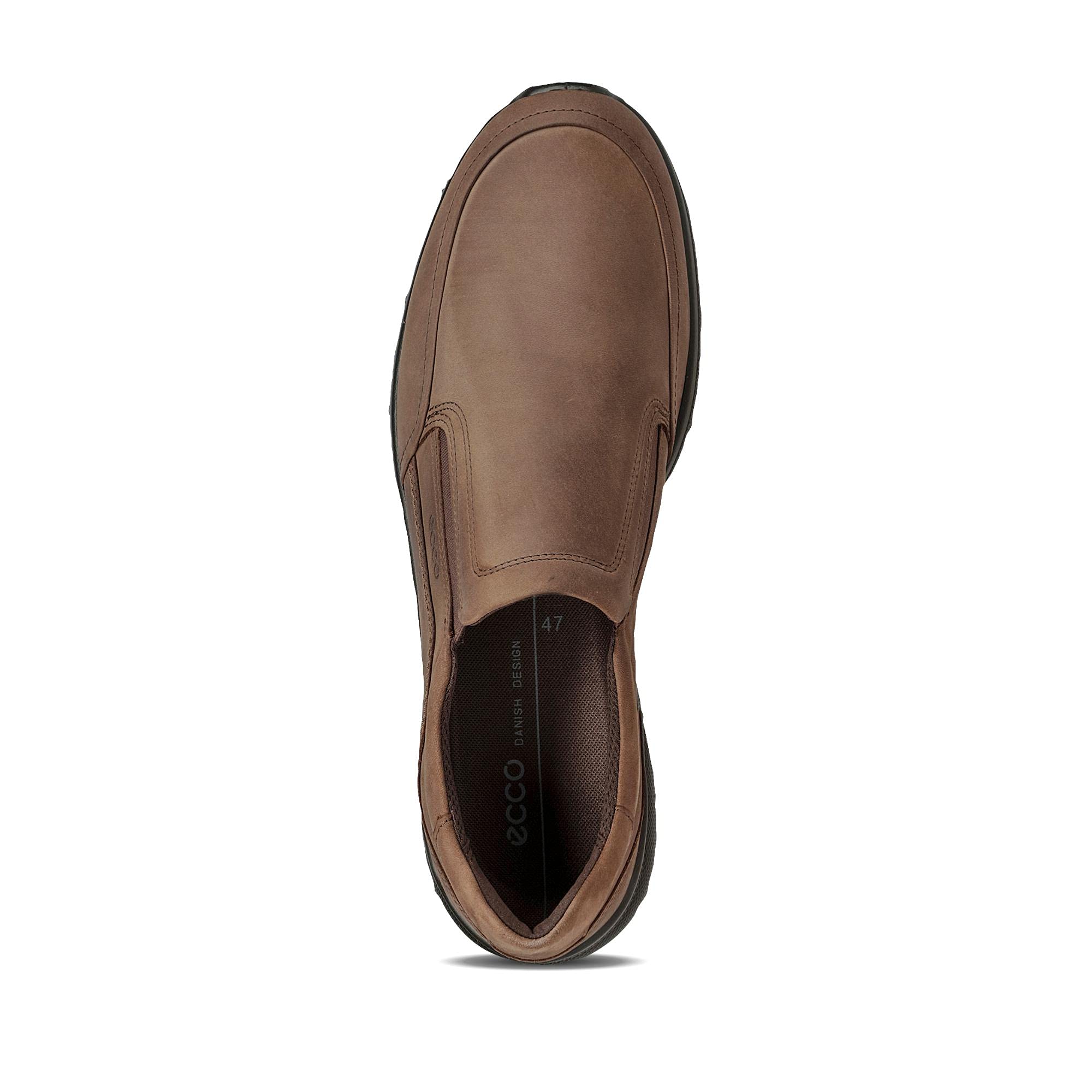 ECCO Irving Mocassin Homme Noir Cuir Sans Lacets