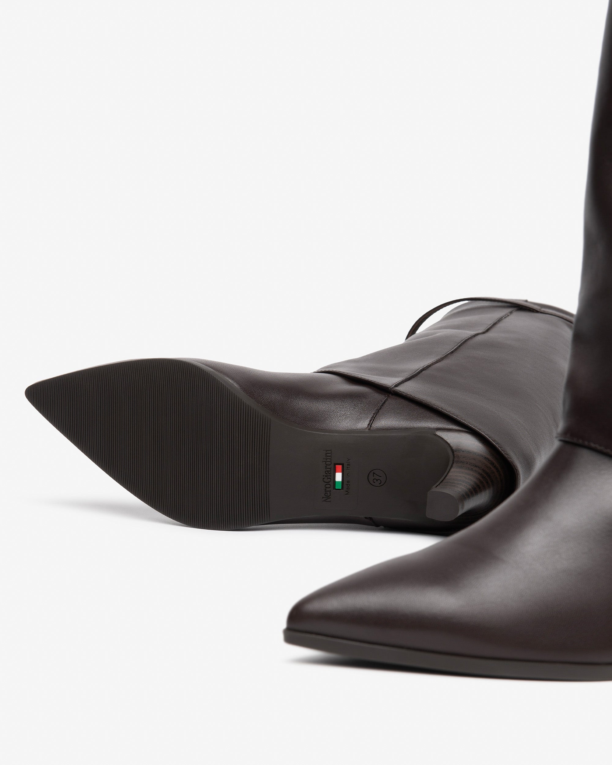 NeroGiardini Bottes Femme Cuir Talon 55 Pointure 38