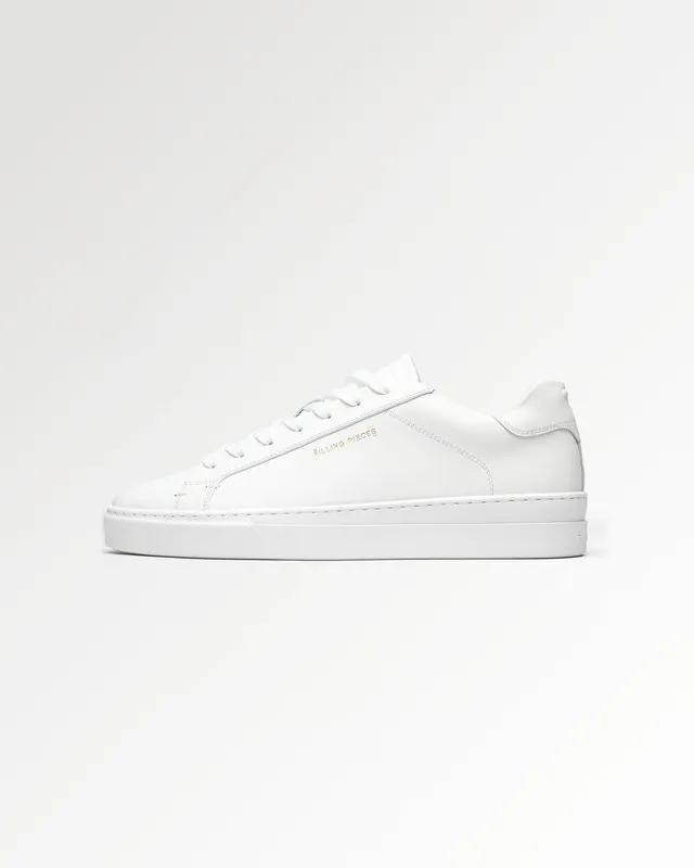 Filling Pieces Tiebreak Core sneakers cuir All White homme